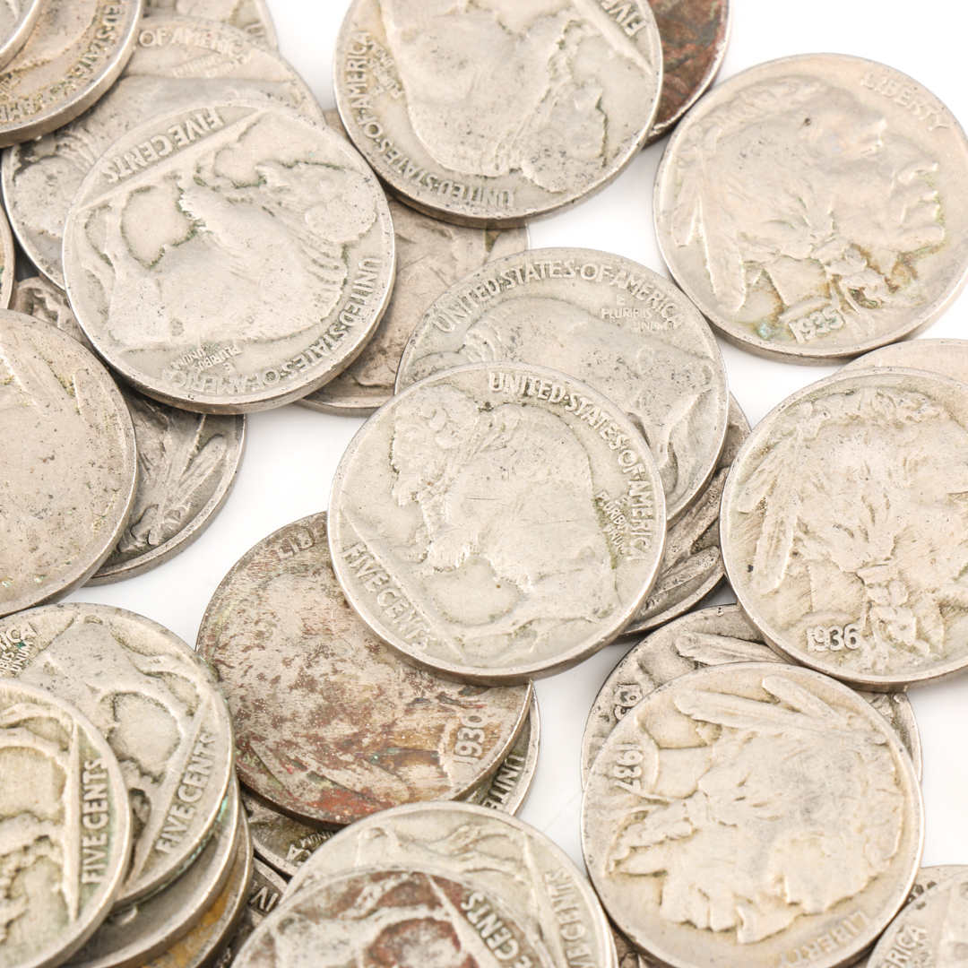 100 Buffalo Nickels