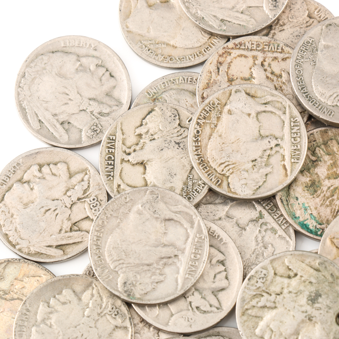 100 Buffalo Nickels