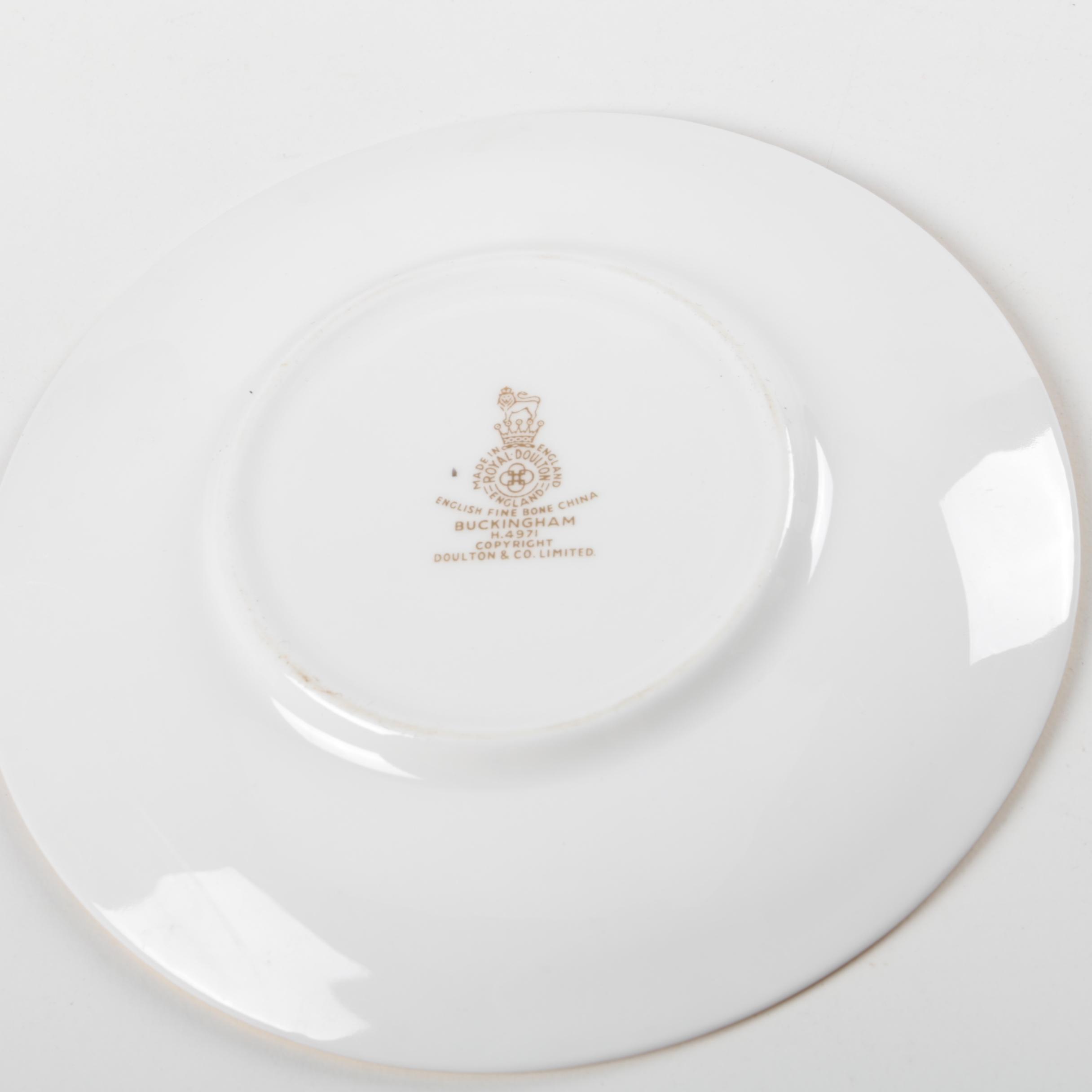 Vintage Teacups Featuring Royal Doulton "Buckingham"