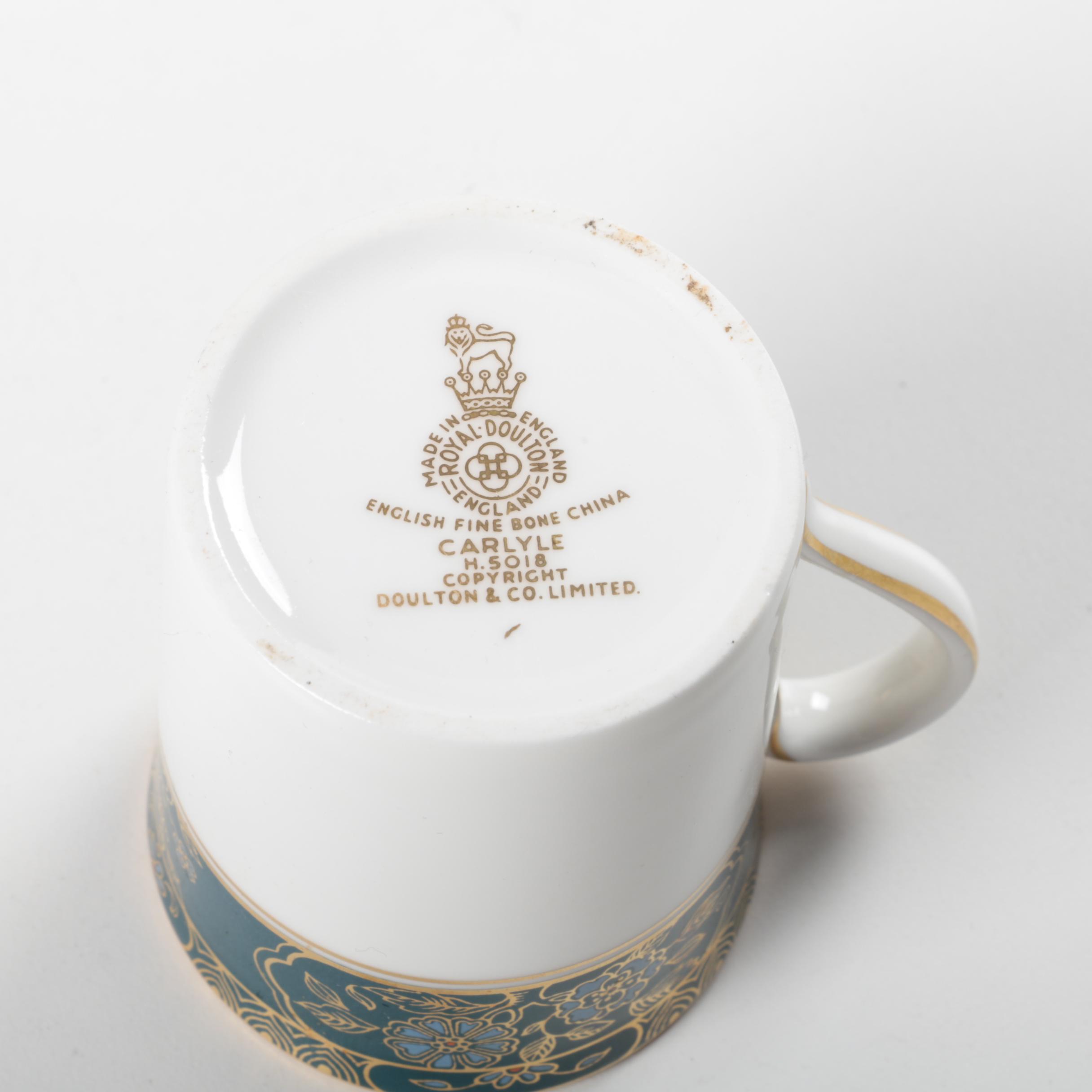 Vintage Teacups Featuring Royal Doulton "Buckingham"