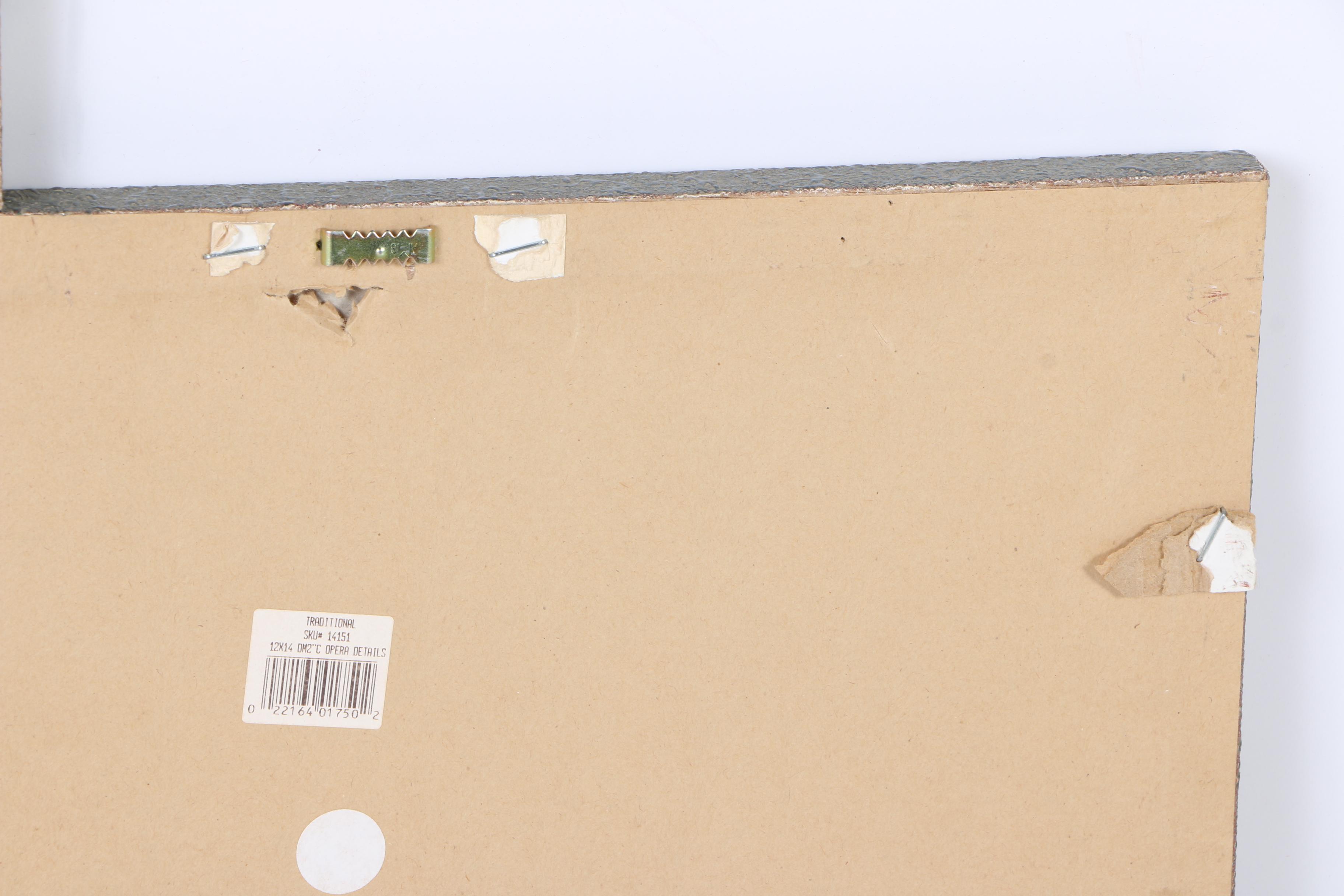 Lithographs After Architectural Engravings of La Scala Opera House