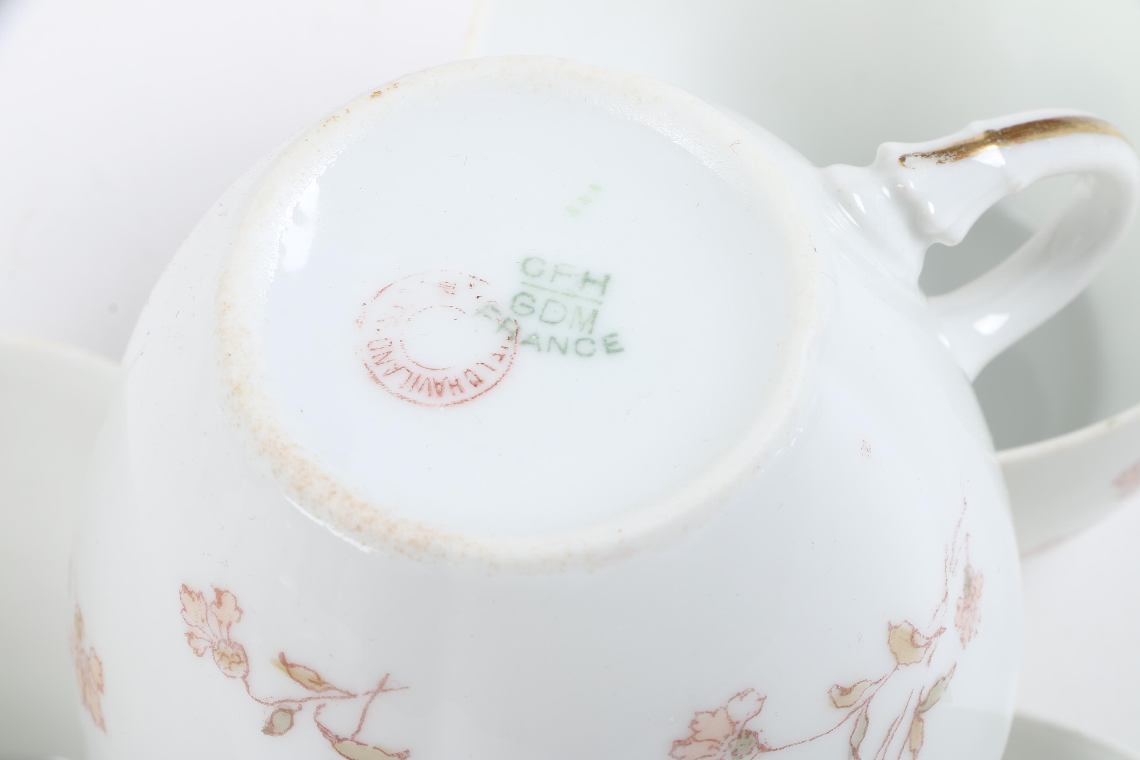 C.H. Field Haviland Limoges Tableware