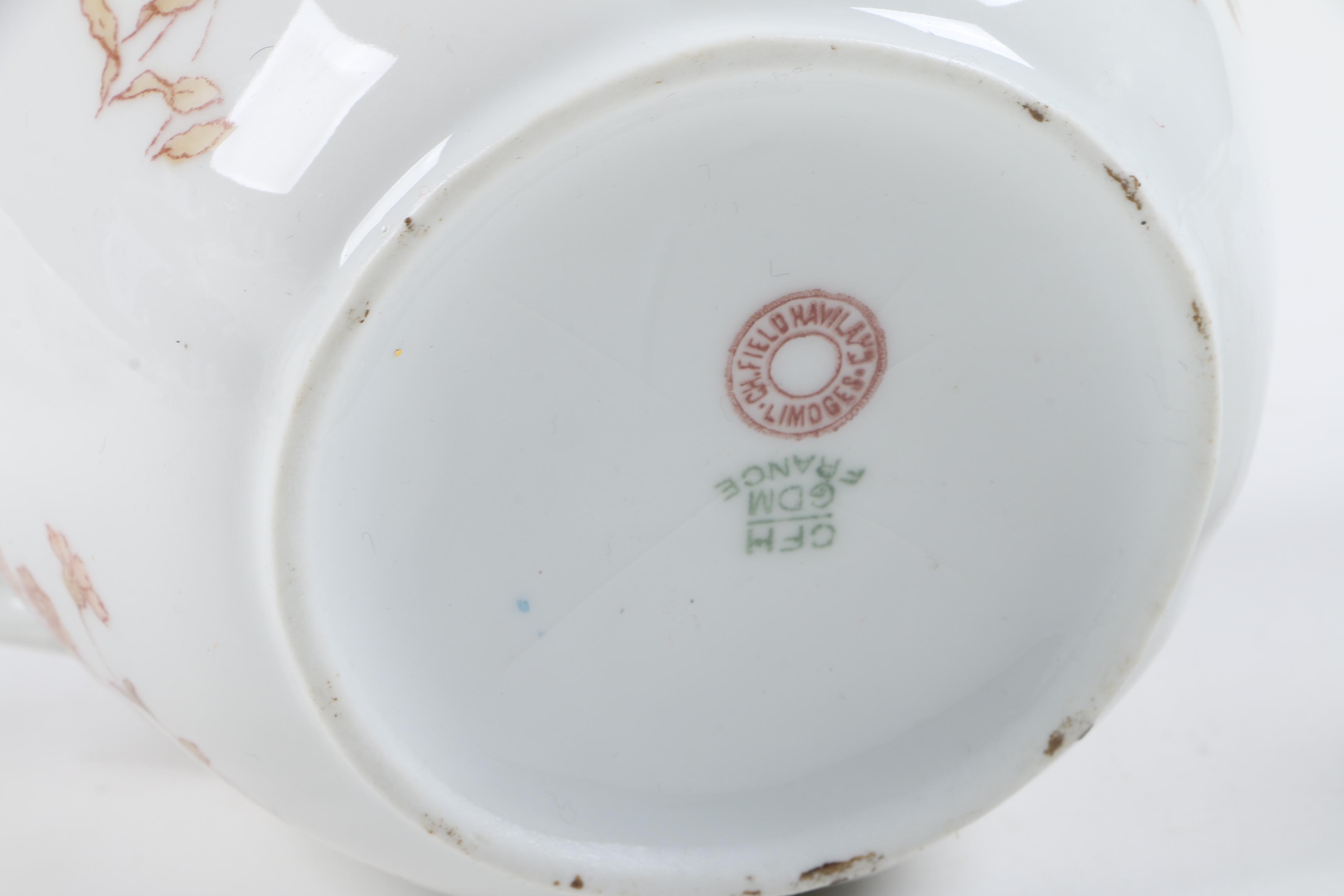 C.H. Field Haviland Limoges Tableware