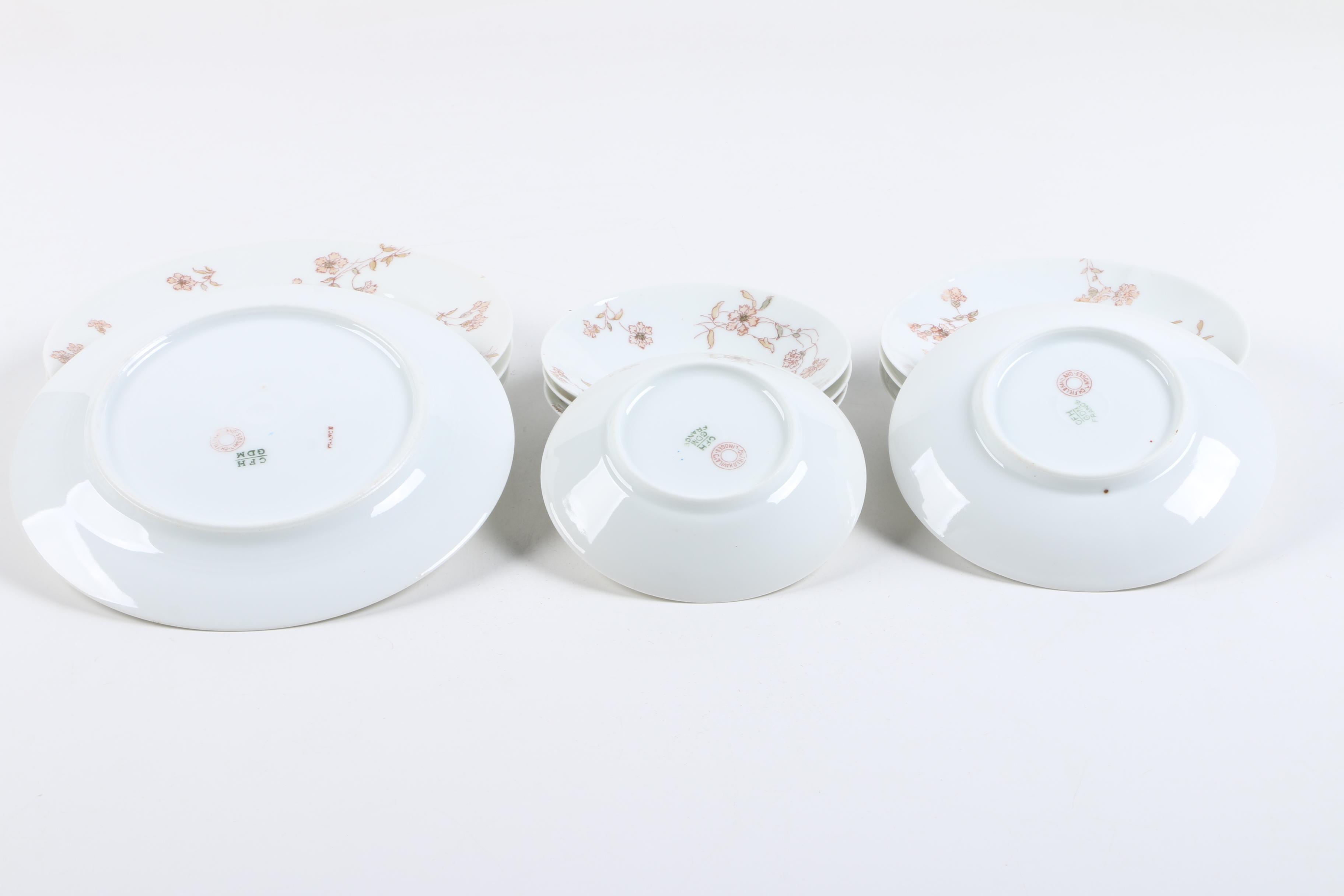 C.H. Field Haviland Limoges Tableware