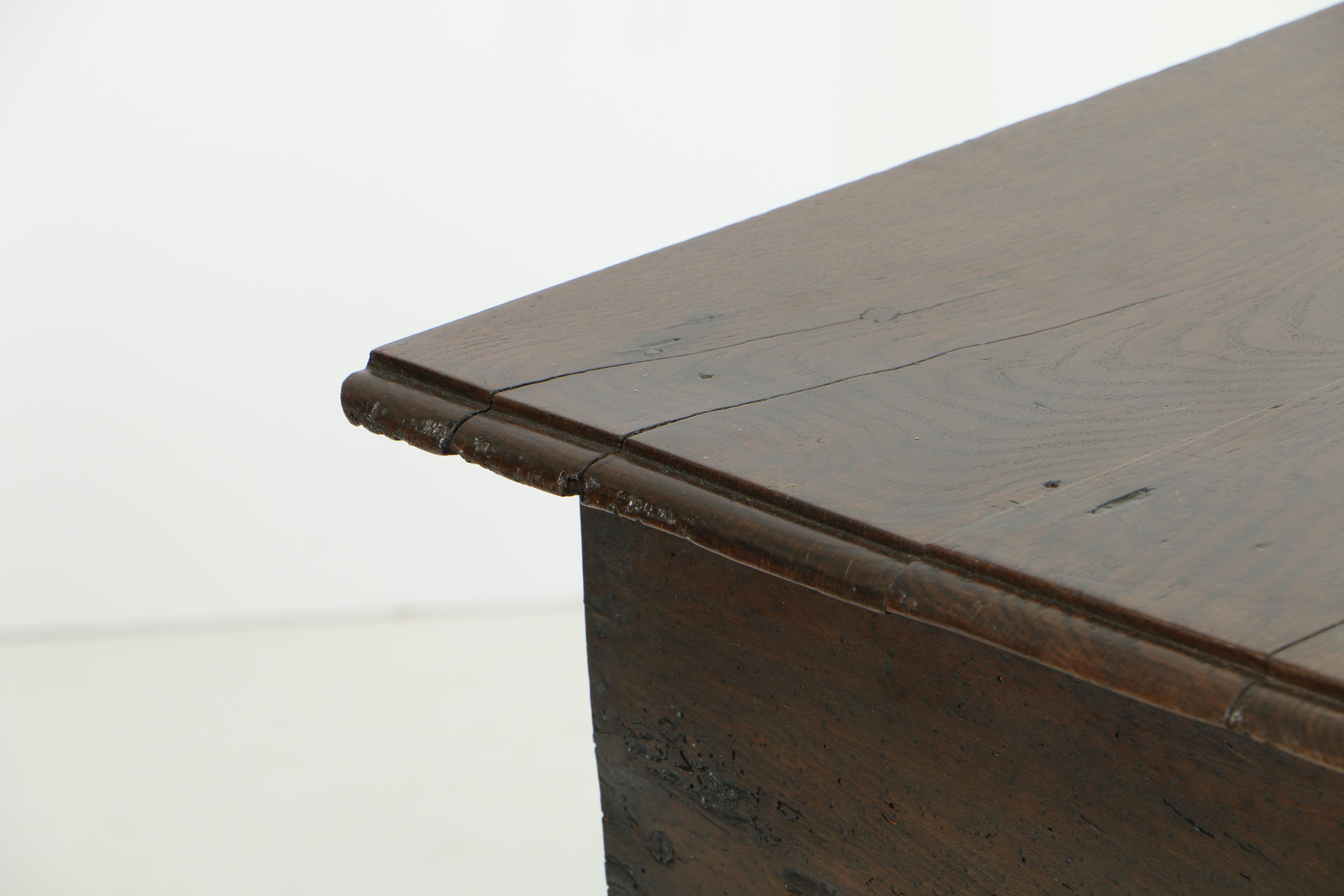 Antique George III Oak Dressing Table, Circa 1800