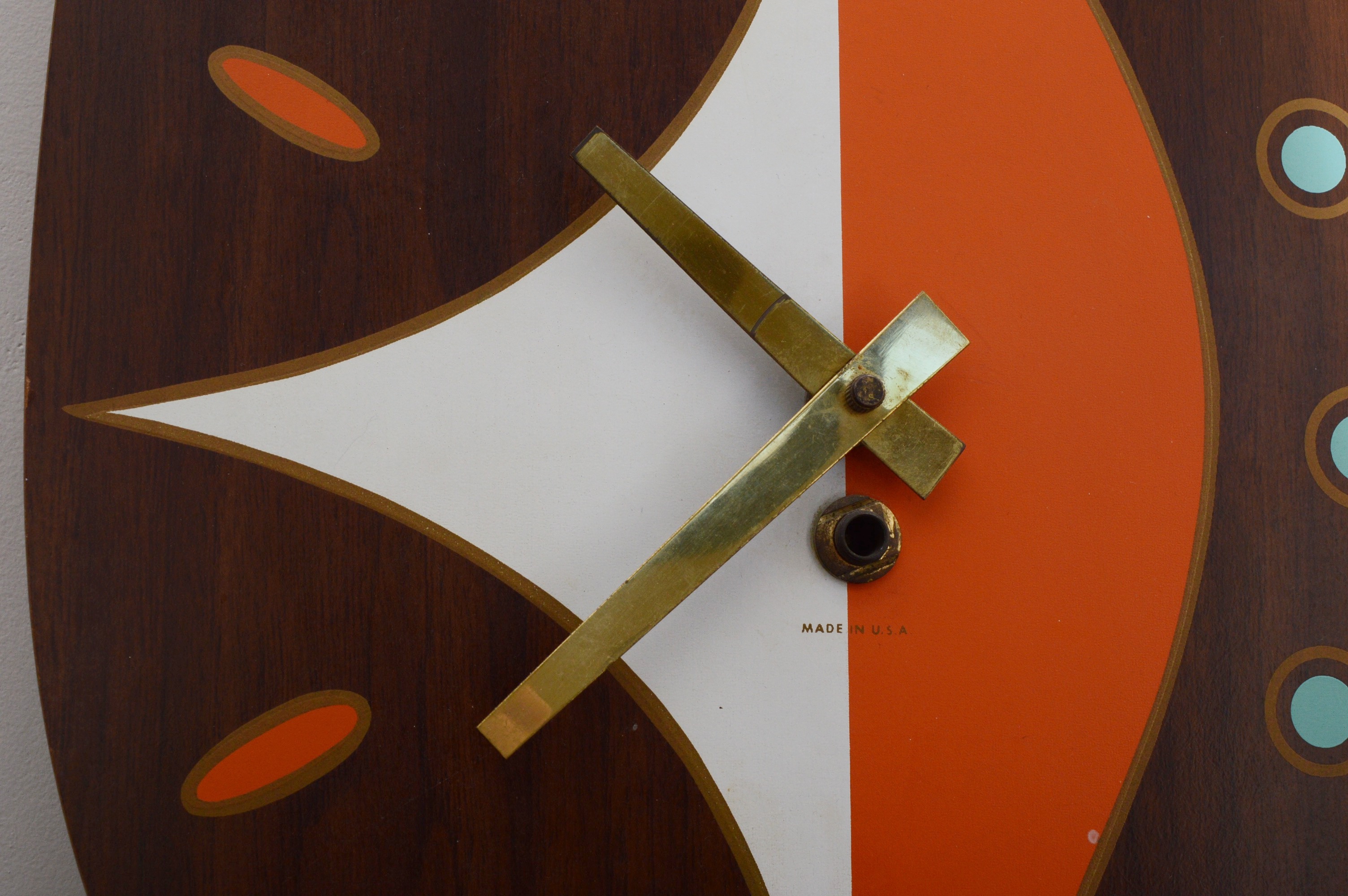 Turner Mid Century Modern Wall Clock