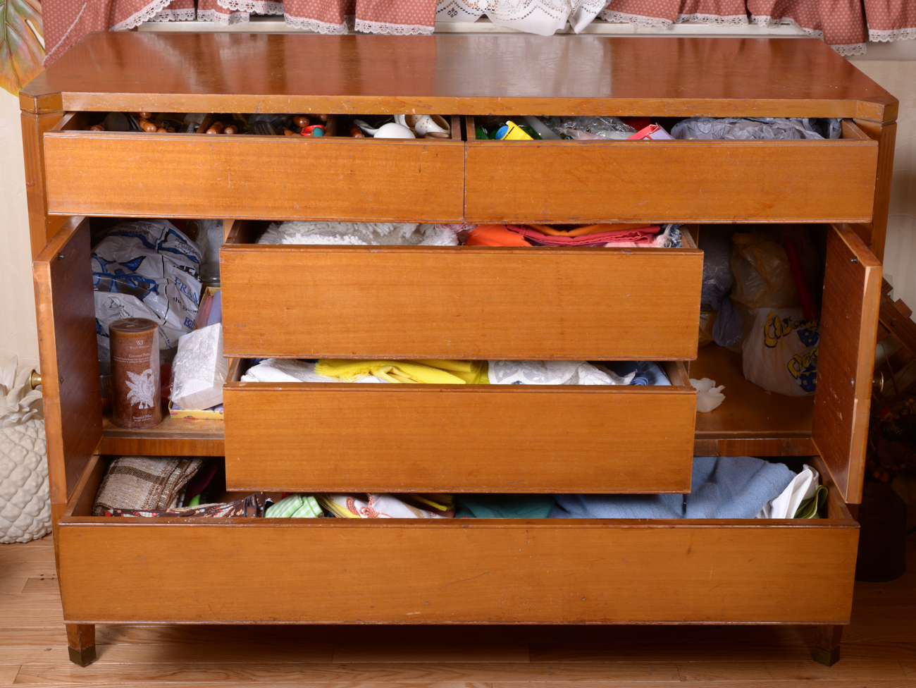 Vintage Wooden Chest of Drawers
