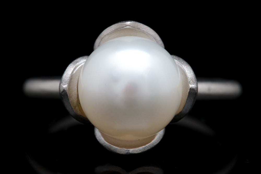 Bastian Sterling Silver and Freshwater Pearl Ring