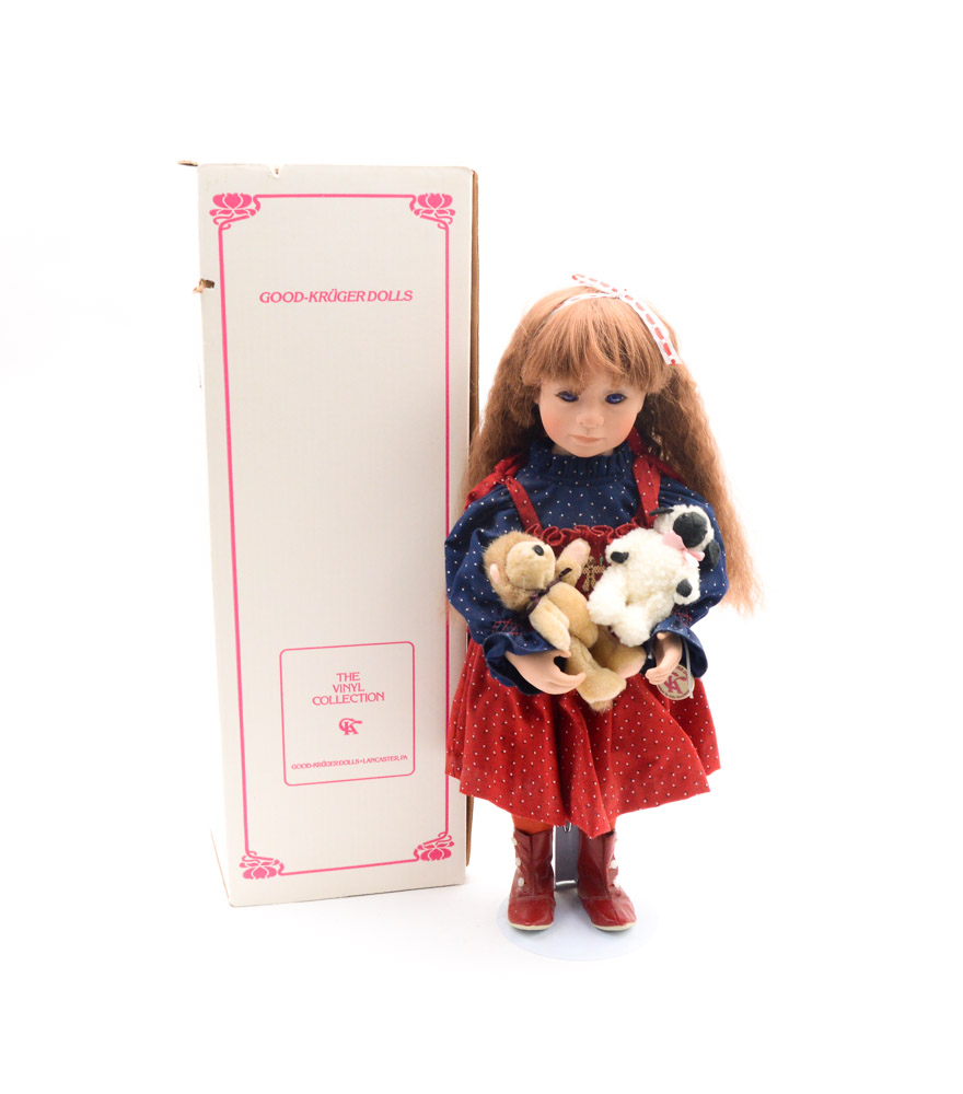 Susan Wakeen, Good-Kruger, and Thelma Resch Dolls