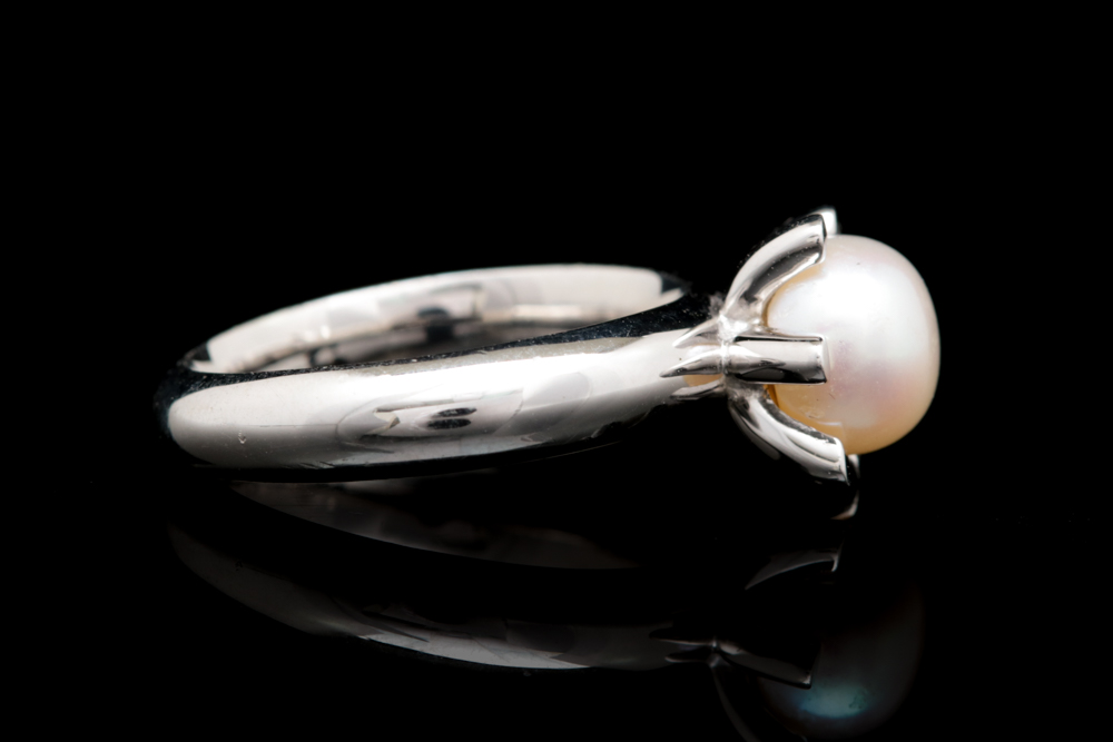 Bastian Sterling Silver and Freshwater Pearl Ring