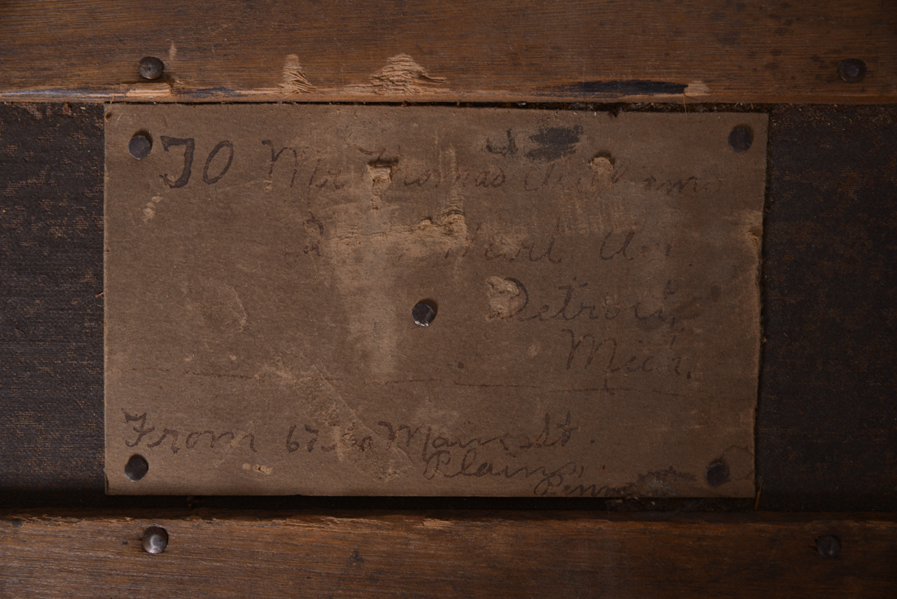 Vintage Wooden Steamer Trunk
