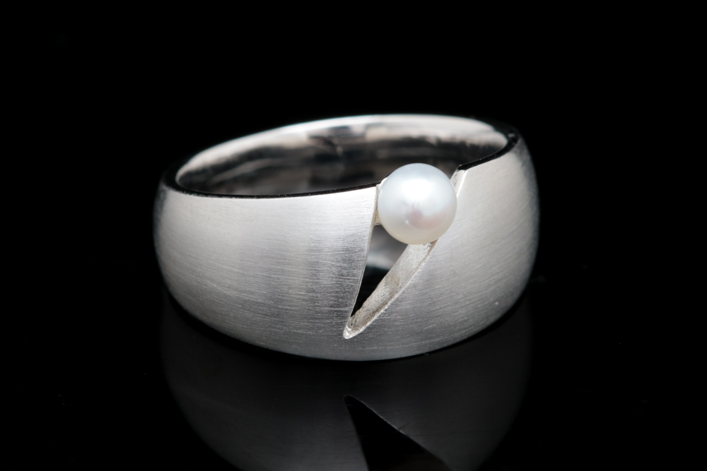 Bastian Sterling Silver and Freshwater Pearl Ring