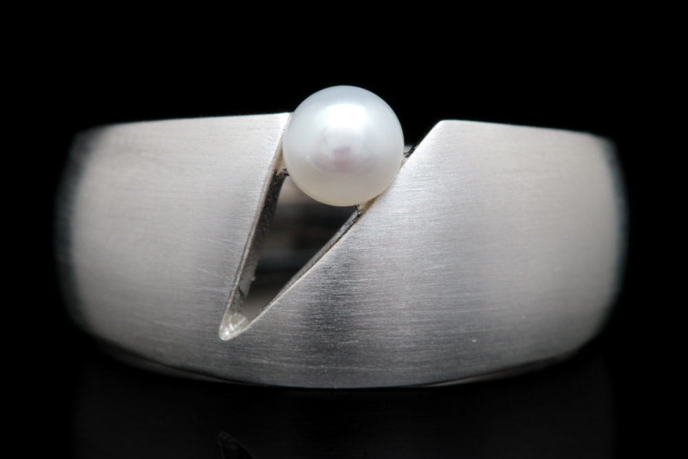 Bastian Sterling Silver and Freshwater Pearl Ring