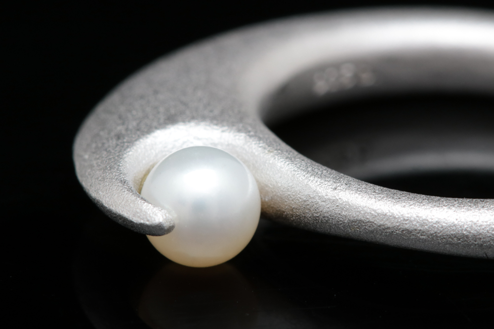 Bastian Sterling Silver and Freshwater Pearl Ring