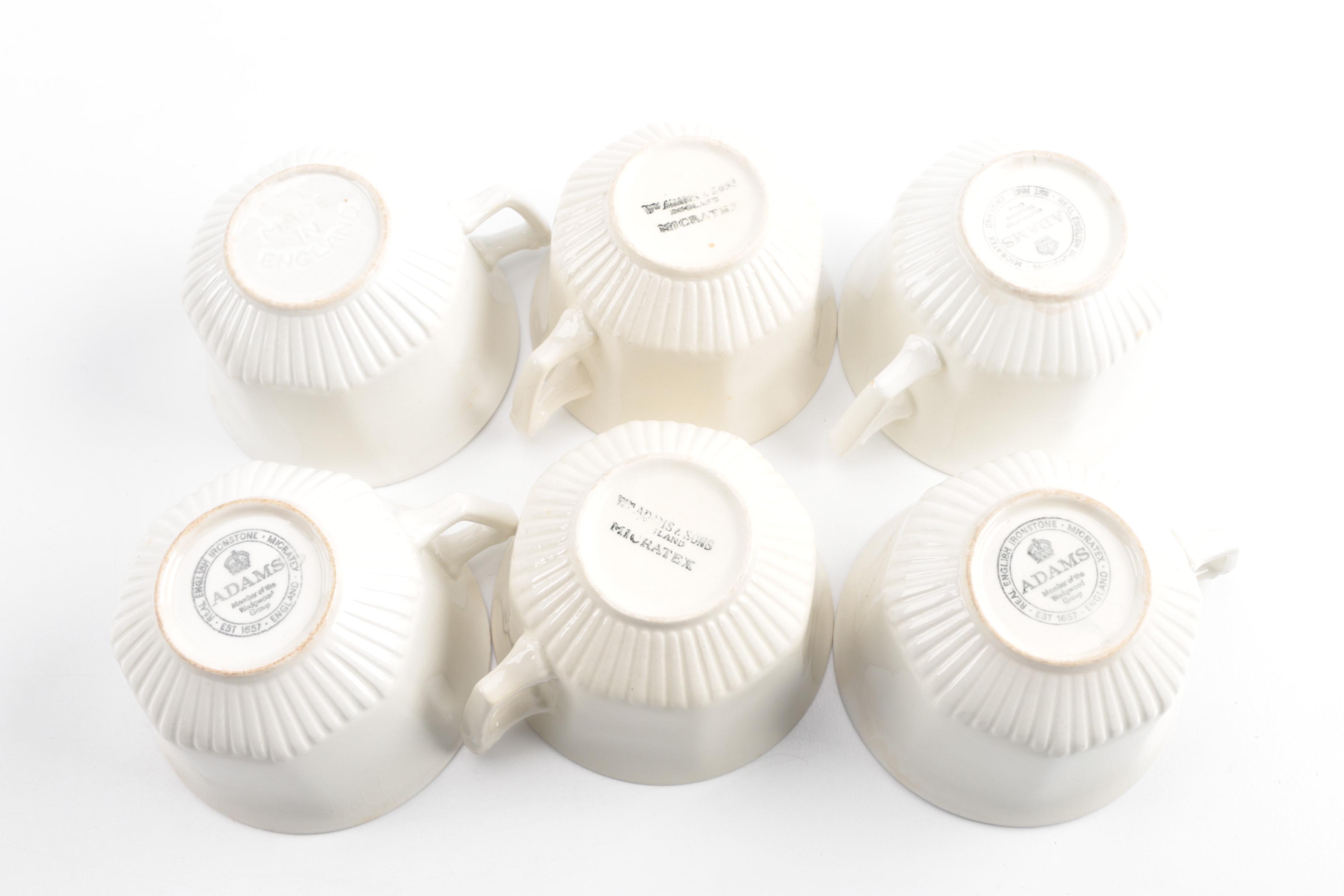 Vintage Adams Micratex Ironstone and Other Serveware