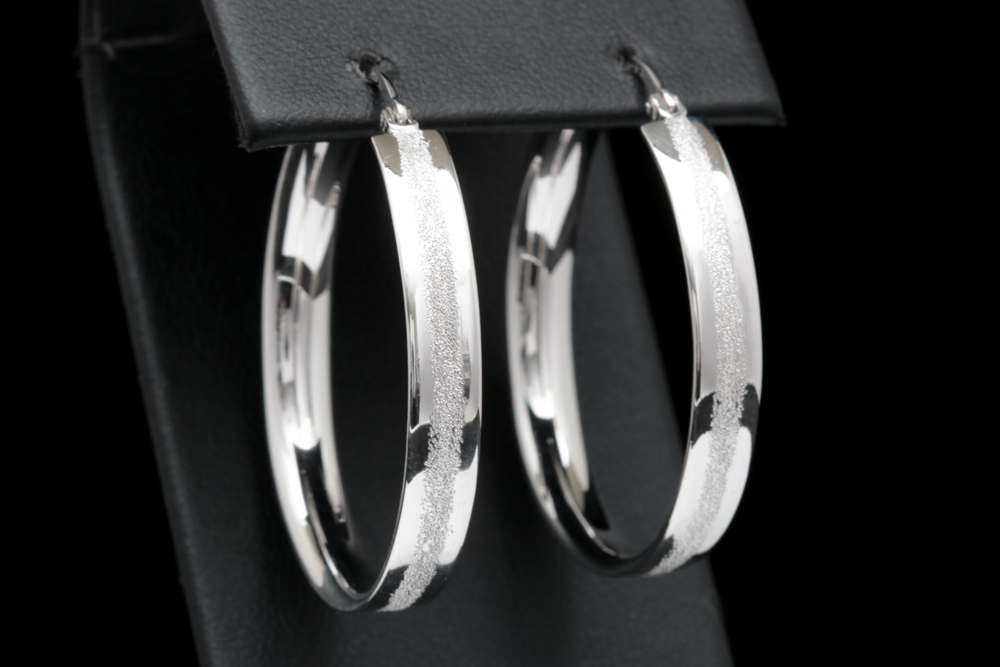Bastian Sterling Silver Hoop Earrings