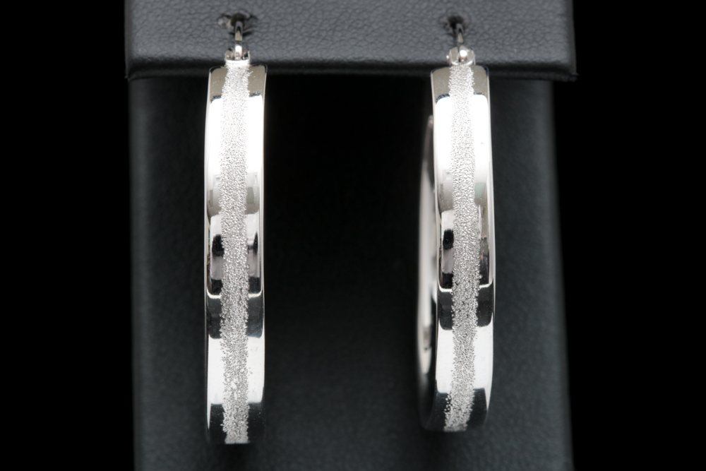 Bastian Sterling Silver Hoop Earrings