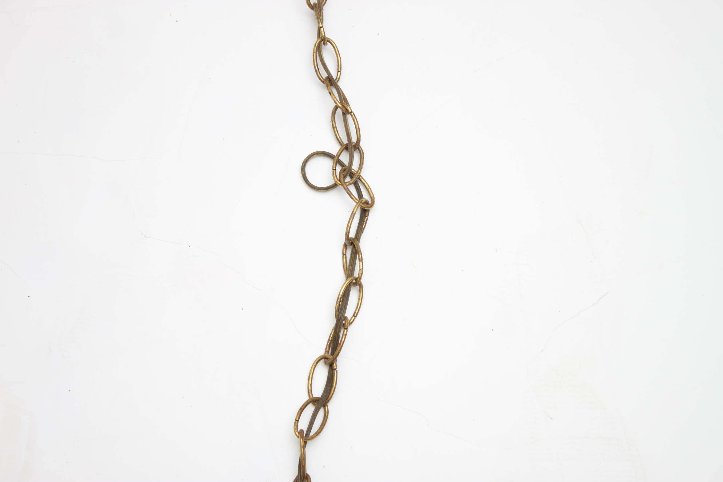 Vintage Italian Gold Tone Toleware Wheat Sheaf Wall Sconces