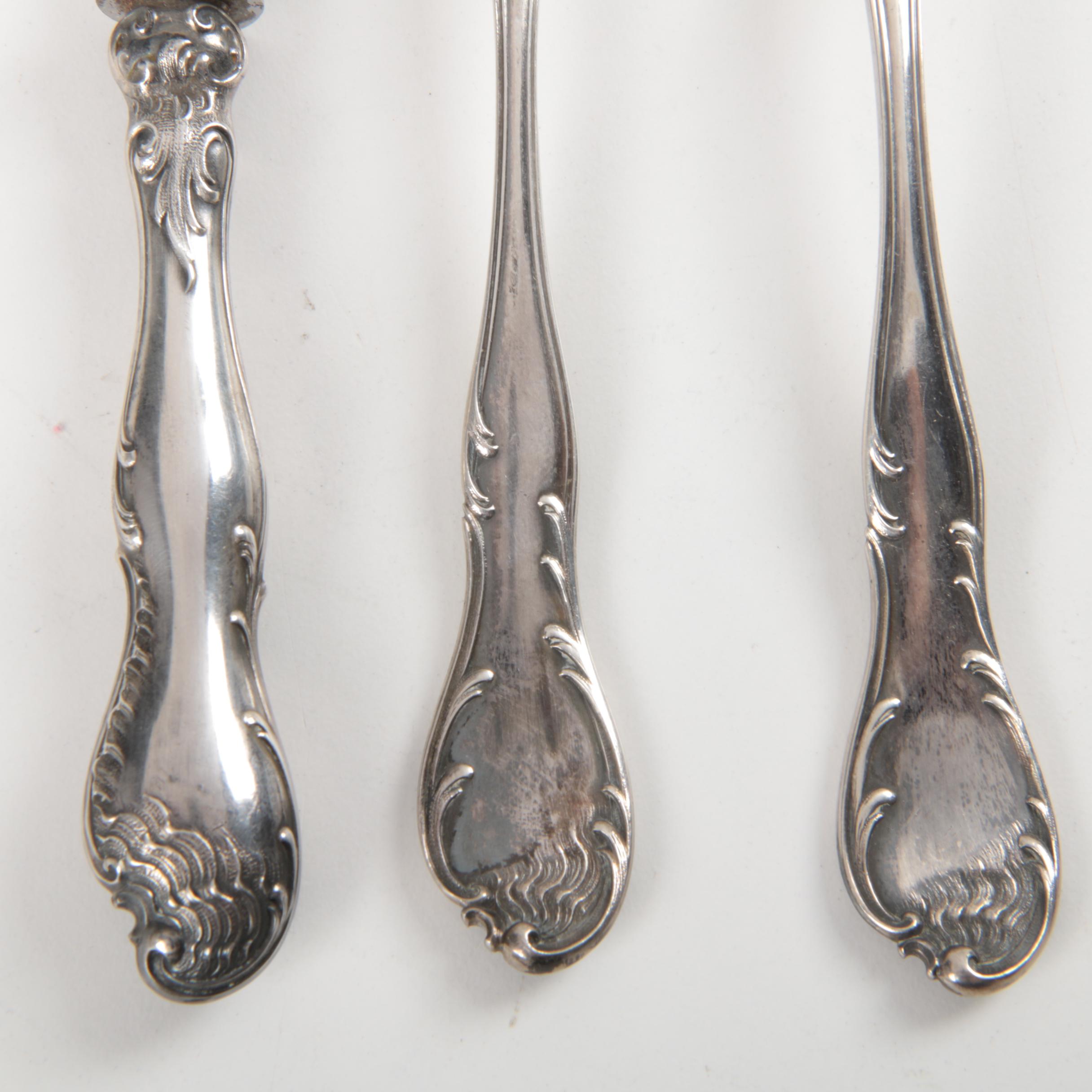 Bruckmann & Söhne, 800 German Silver Presentation Set