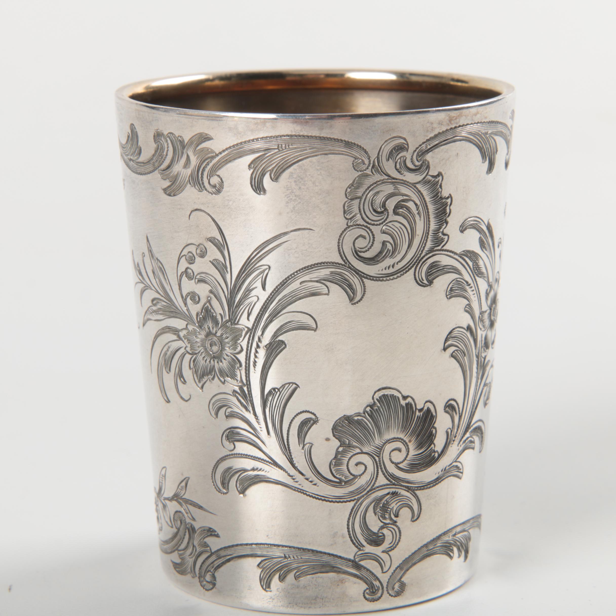 Bruckmann & Söhne, 800 German Silver Presentation Set