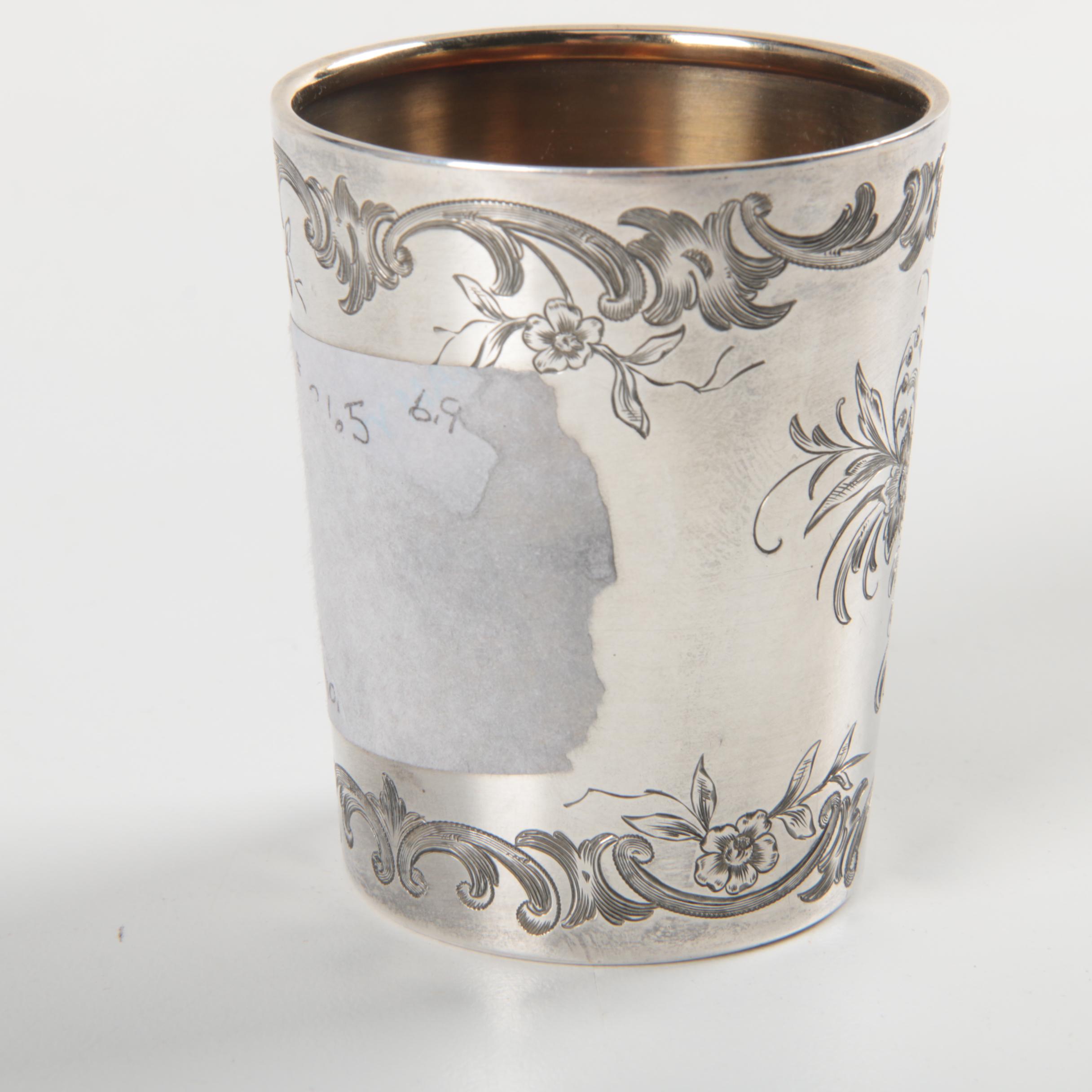 Bruckmann & Söhne, 800 German Silver Presentation Set