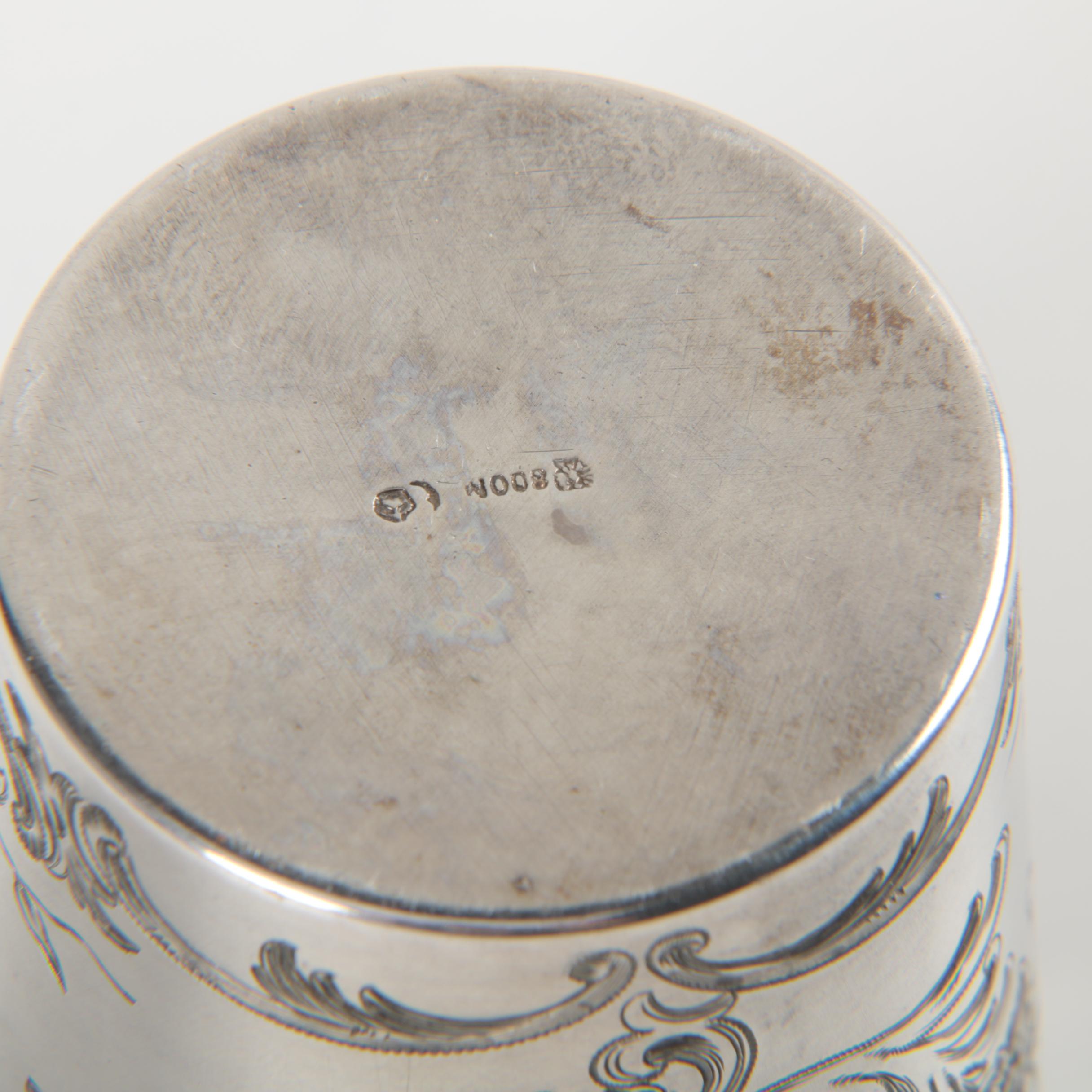 Bruckmann & Söhne, 800 German Silver Presentation Set