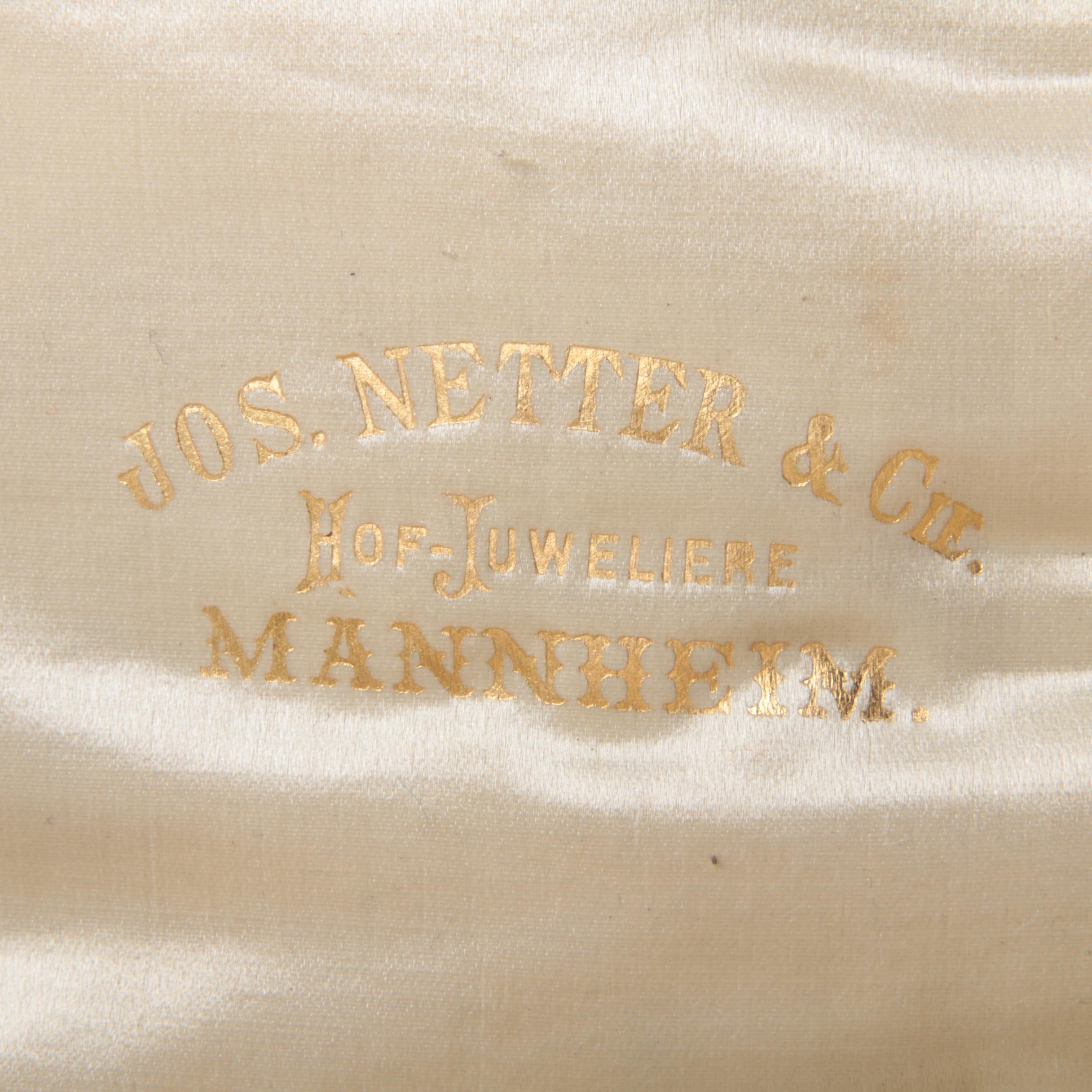 Bruckmann & Söhne, 800 German Silver Presentation Set