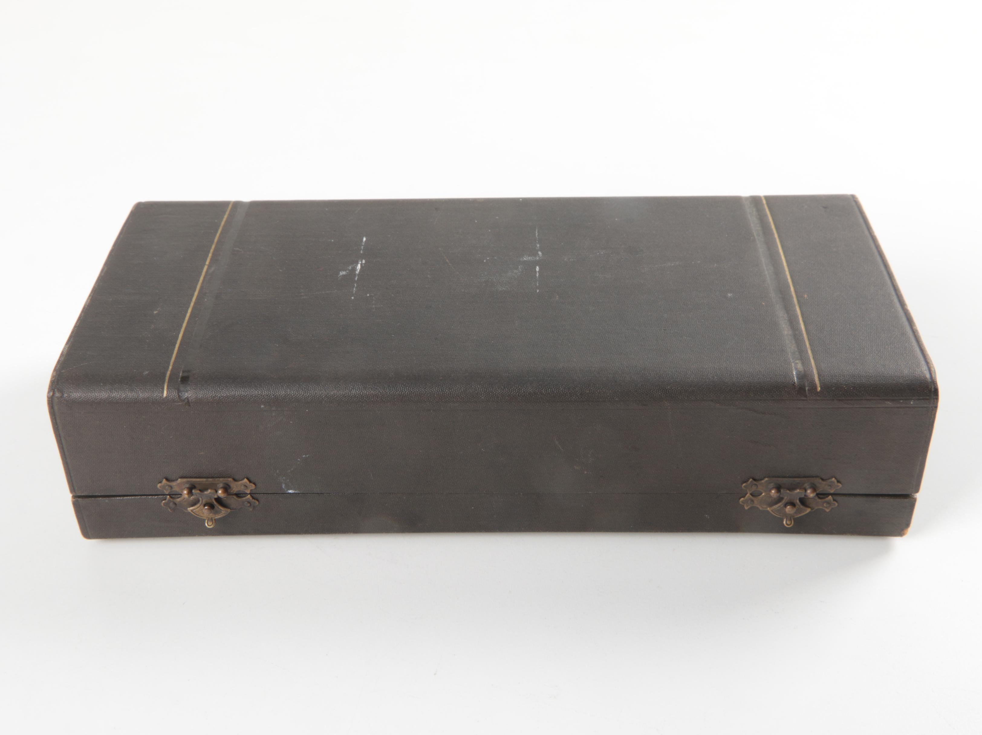 Bruckmann & Söhne, 800 German Silver Presentation Set