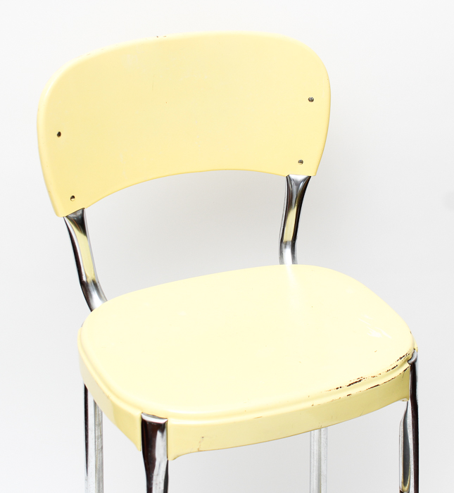 Vintage Metal Step-Stool High Chair by Cosco