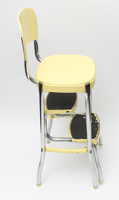 Vintage Metal Step-Stool High Chair by Cosco