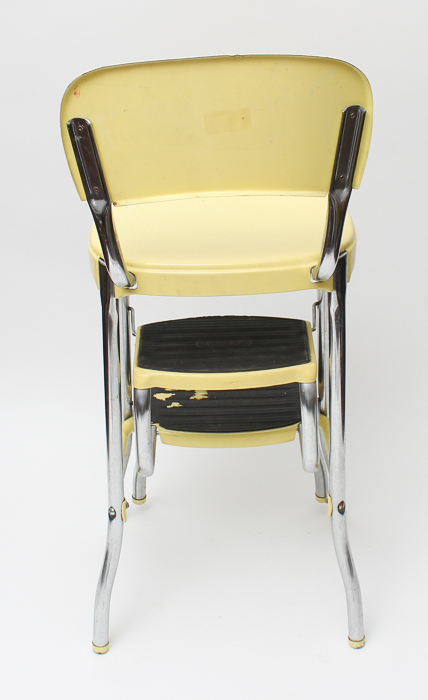 Vintage Metal Step-Stool High Chair by Cosco