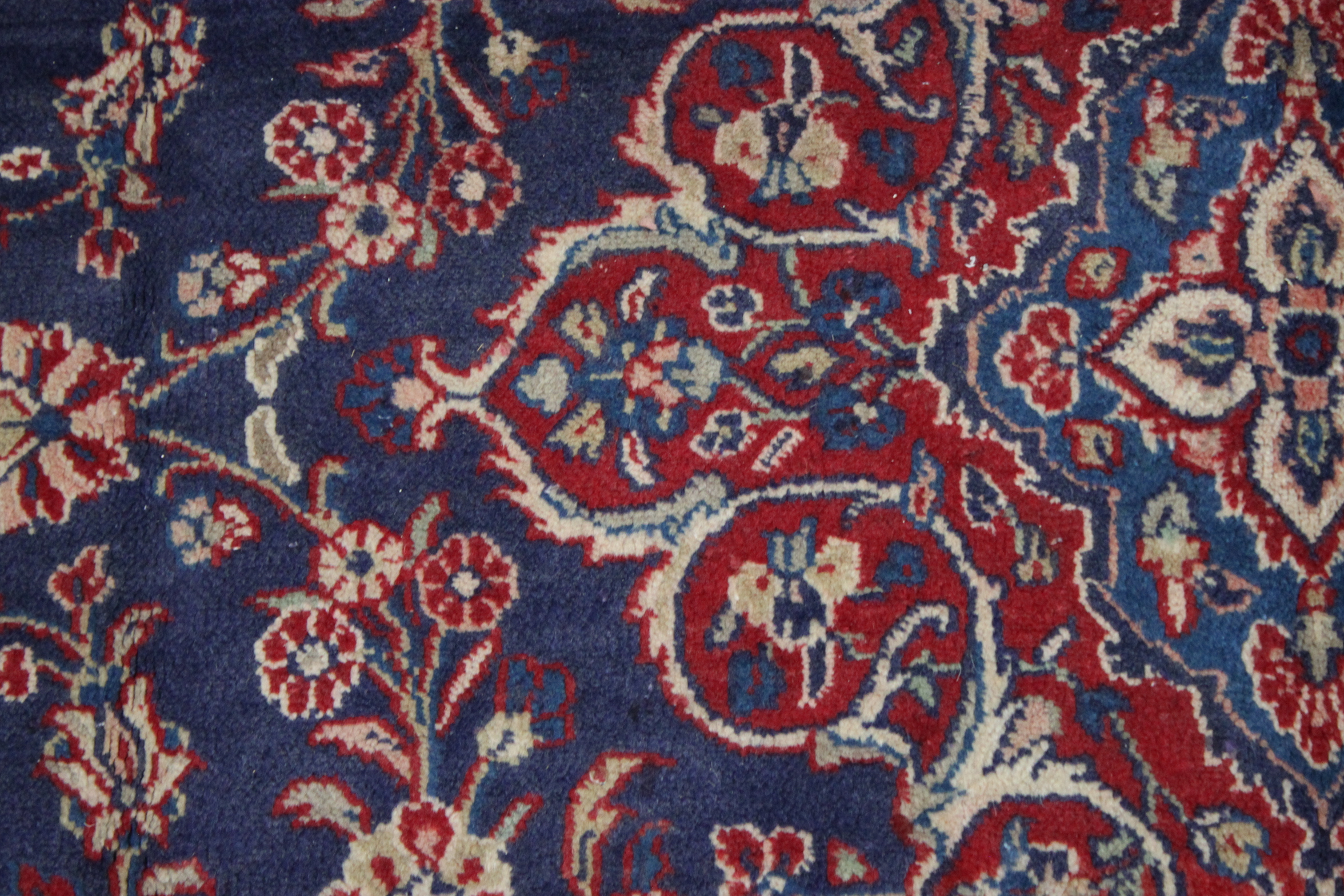 Finely Hand-Knotted Tabriz Wool Area Rug