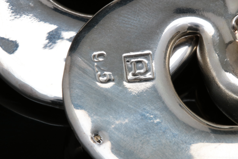 Yellow Gold Wash on Sterling Silver Earrings