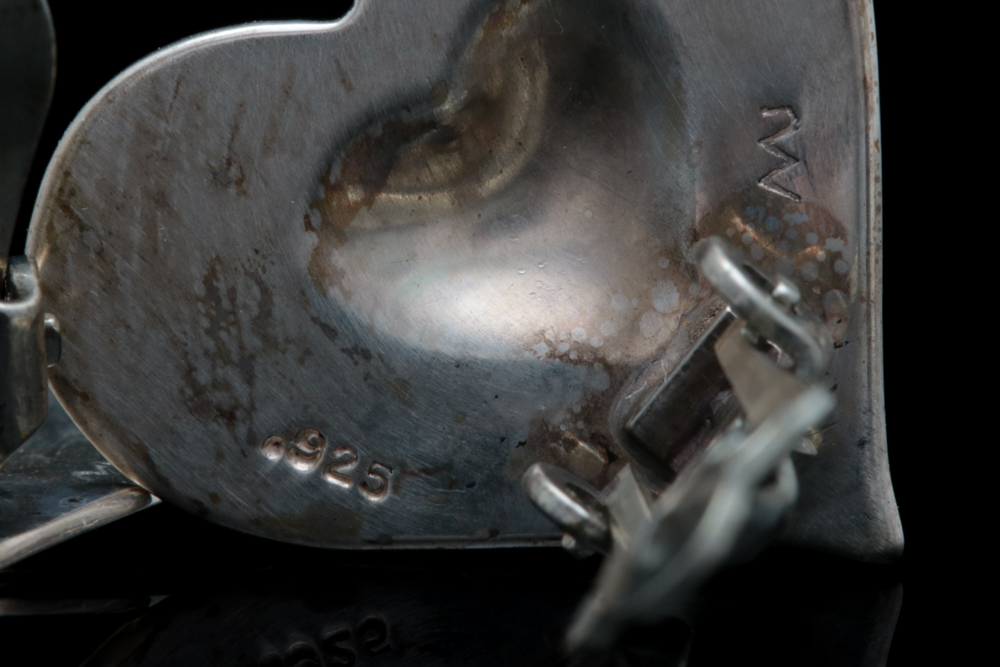 Sterling Silver Heart Earrings