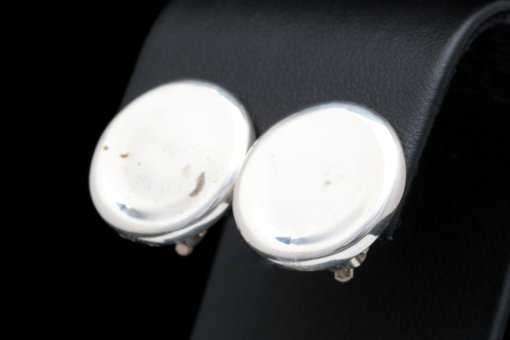 Sterling Silver Clip On Earrings