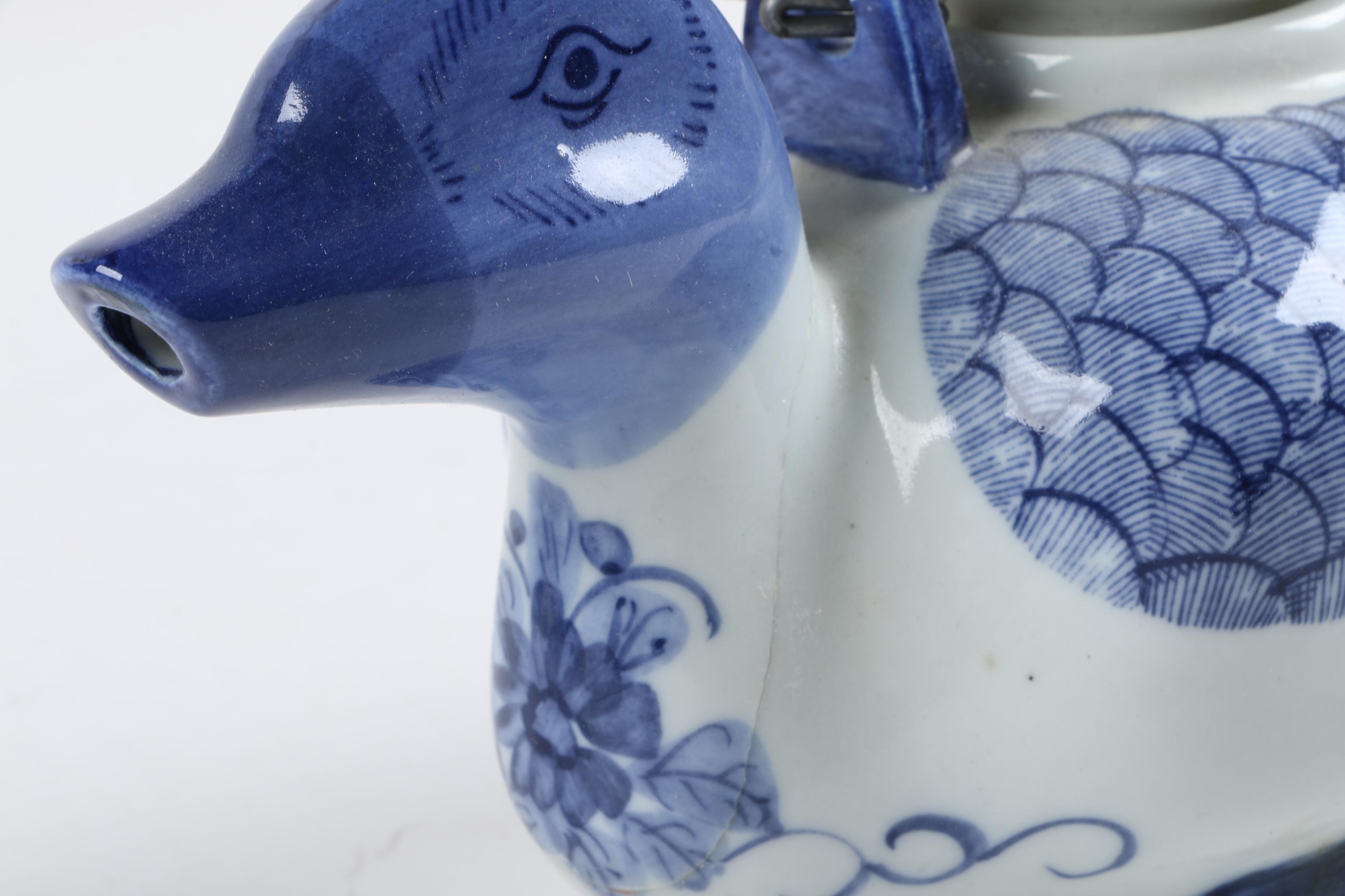 Assorted Blue and White Serveware and Vases