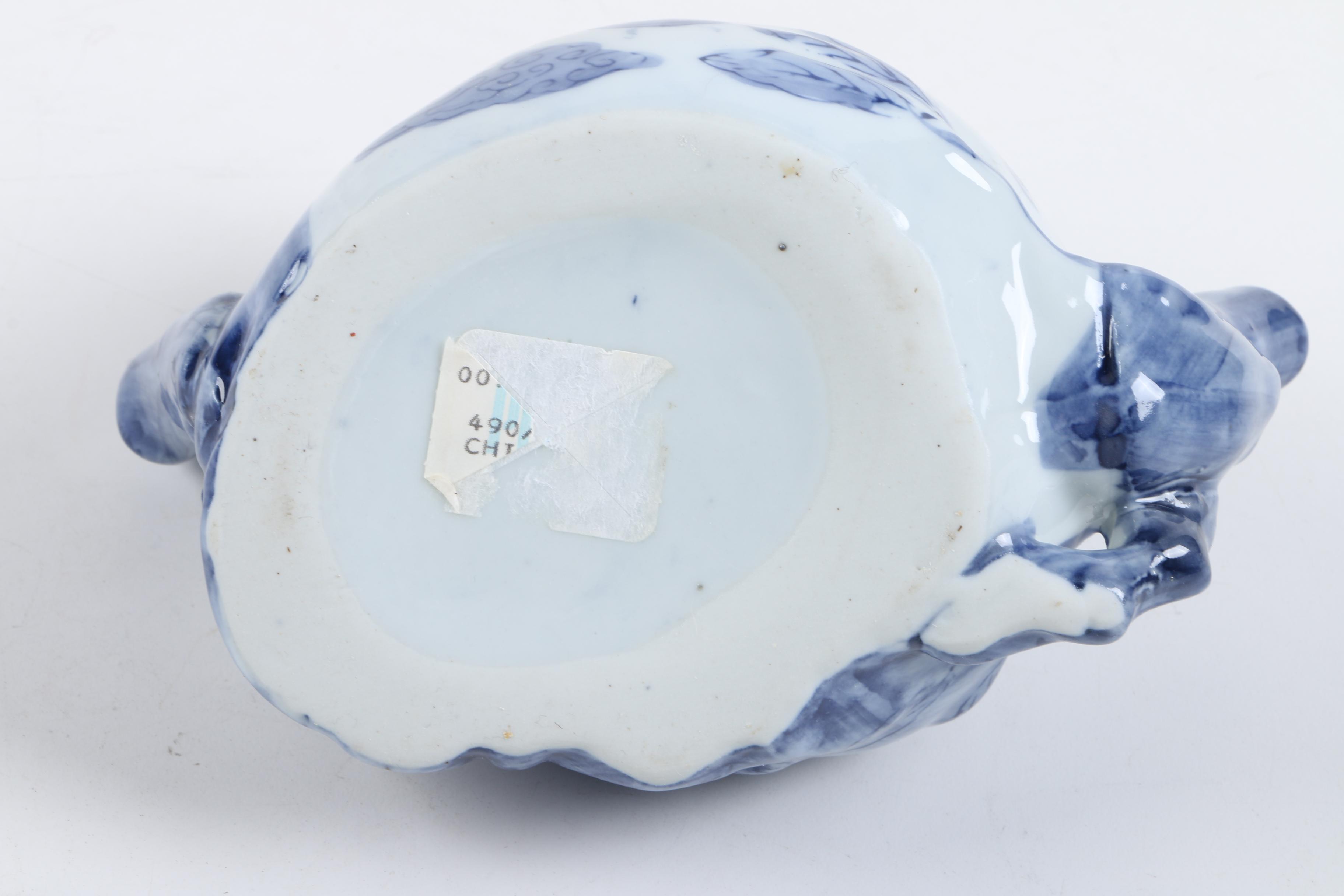 Assorted Blue and White Serveware and Vases