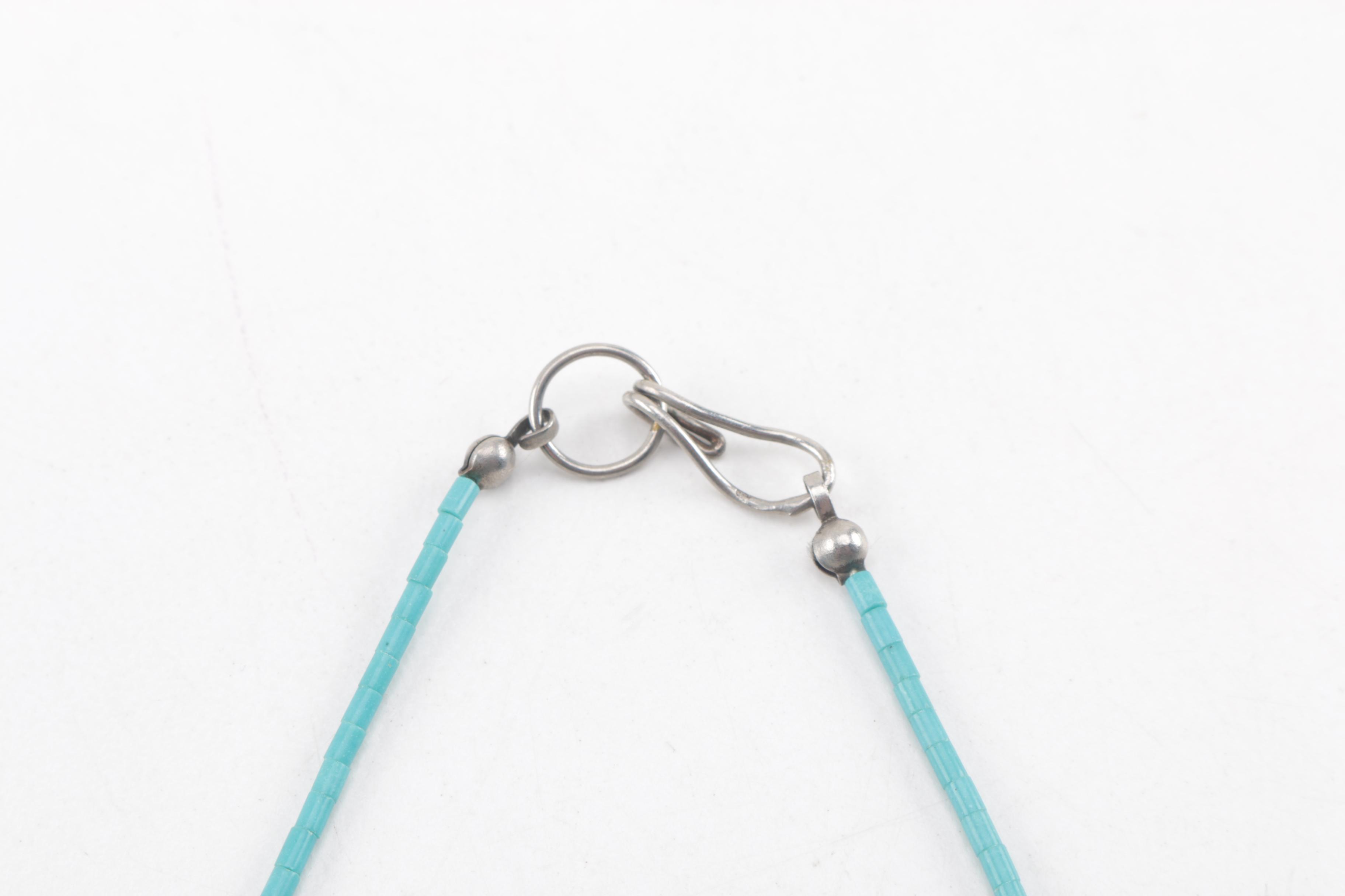 Native American Style Carved Animal Fetish Necklace