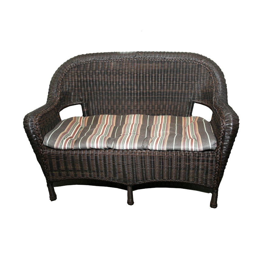 Wicker Loveseat