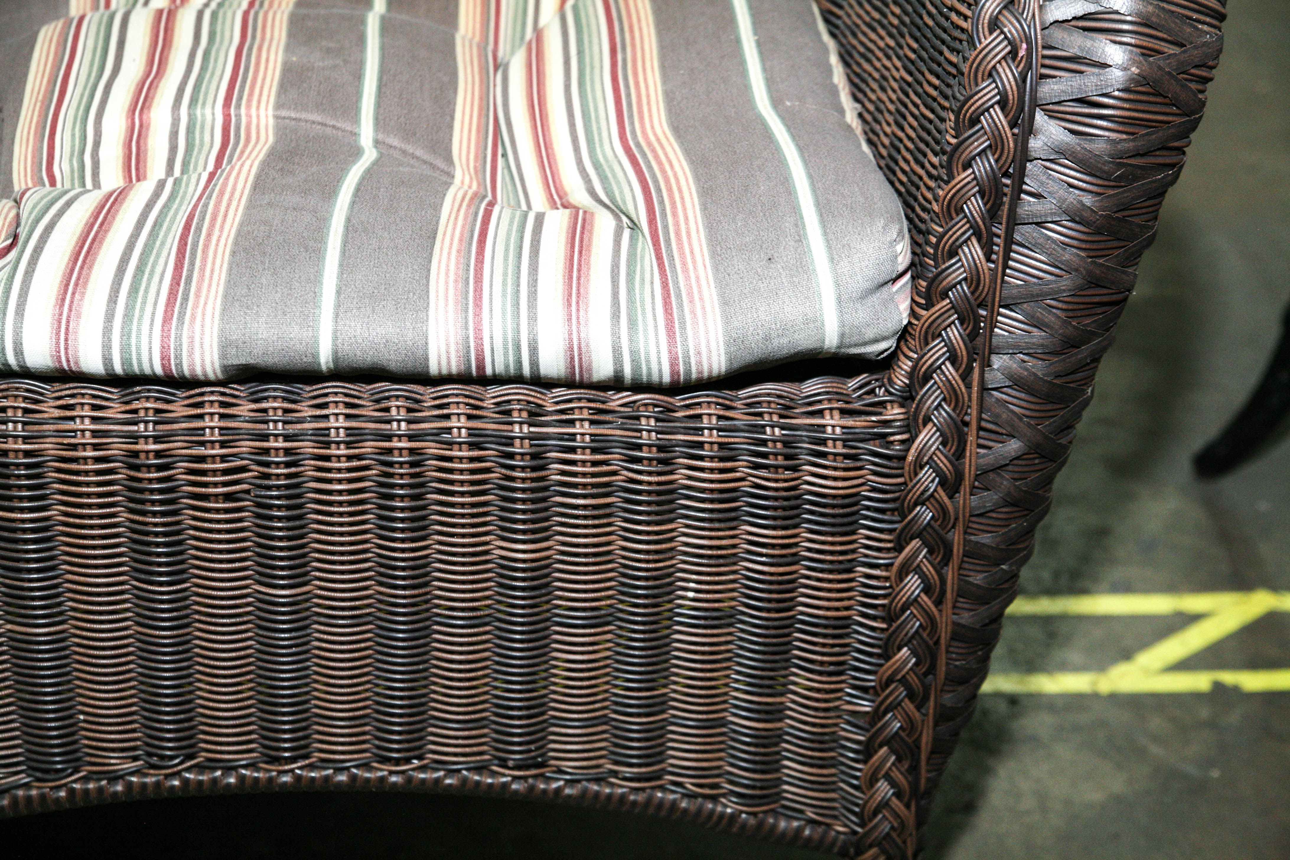 Wicker Loveseat