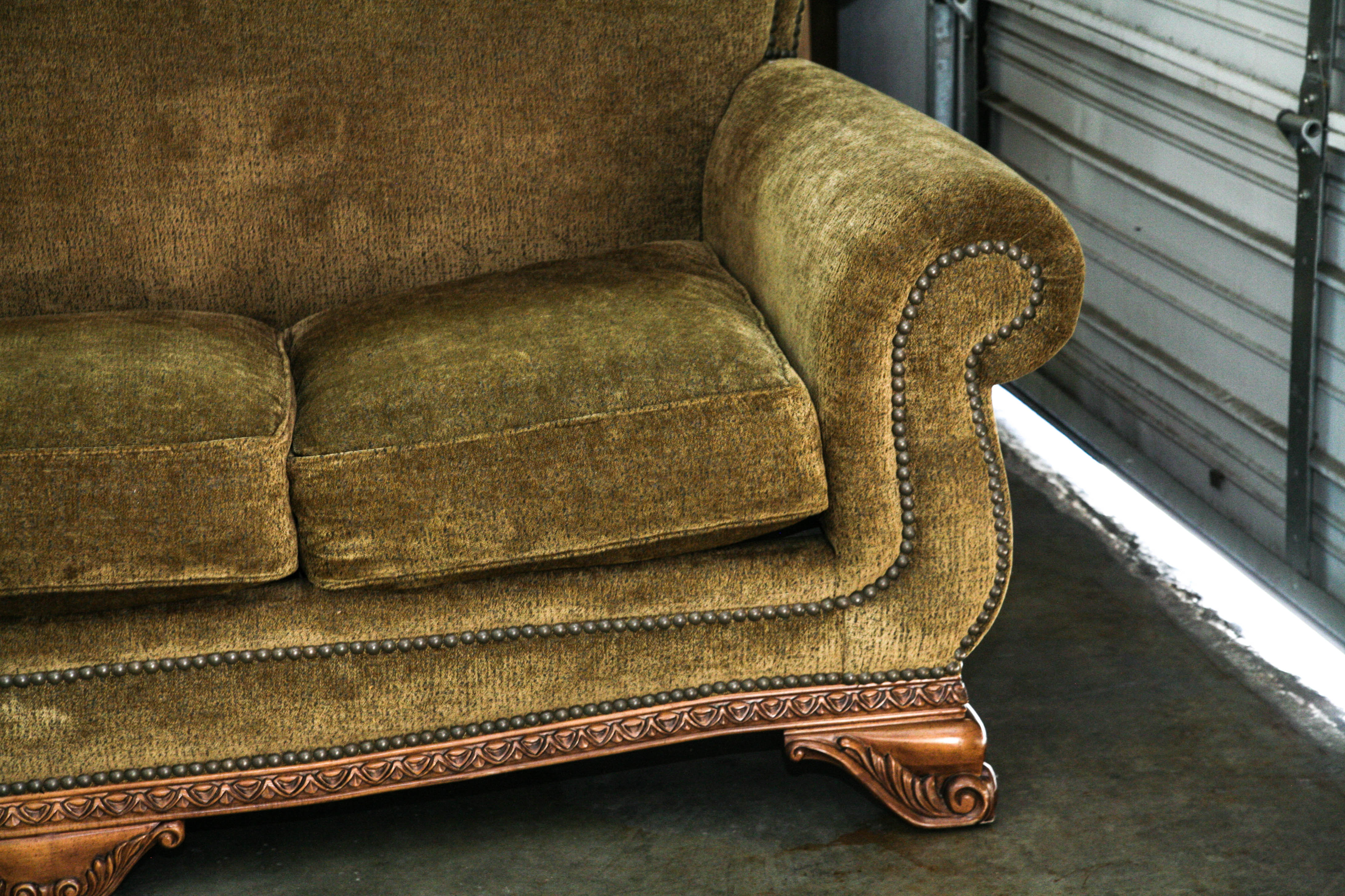 Sofa with Feather Blend Cushions by Thomasville