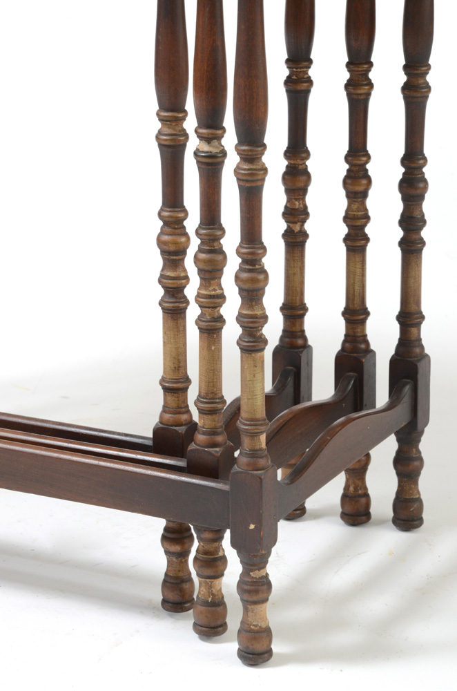 Mahogany Nesting Tables by Lenox Shops Furniture