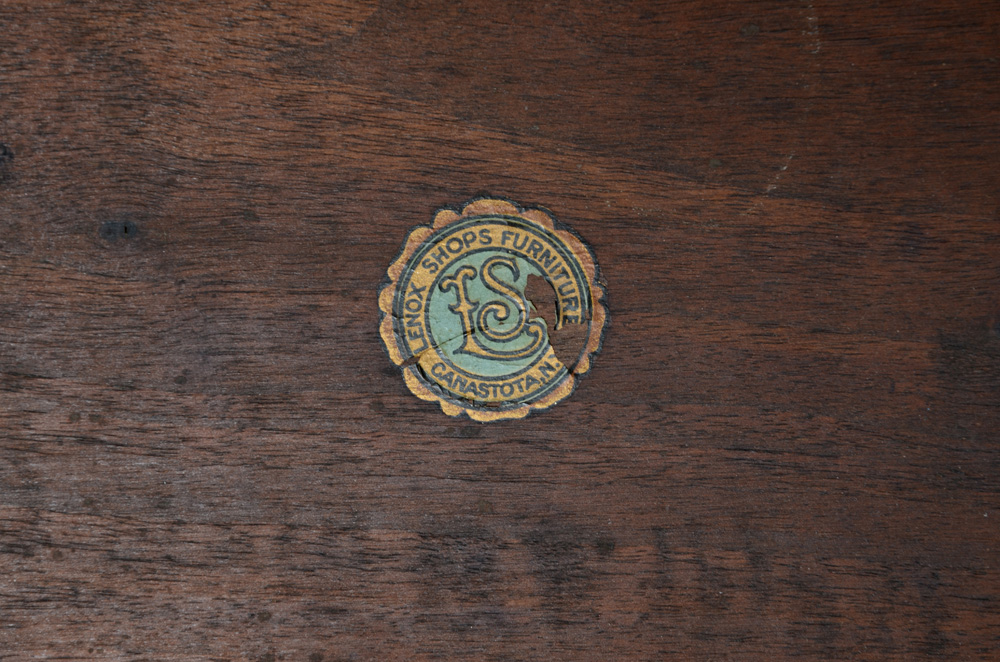 Mahogany Nesting Tables by Lenox Shops Furniture