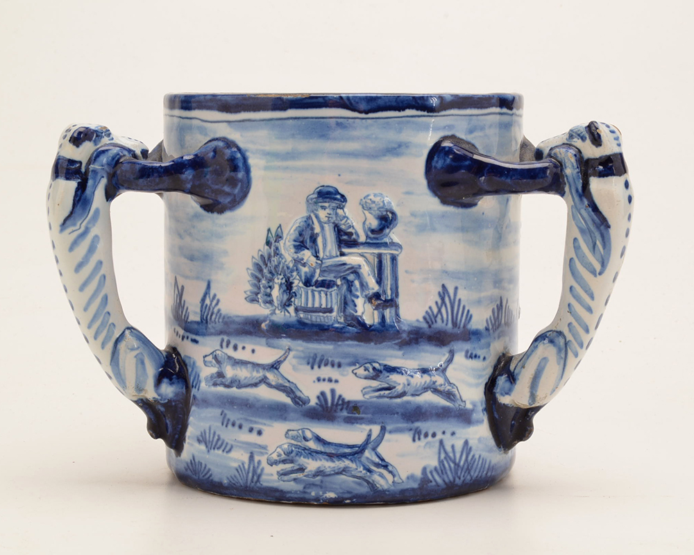 Antique Stoneware Tyg Mug