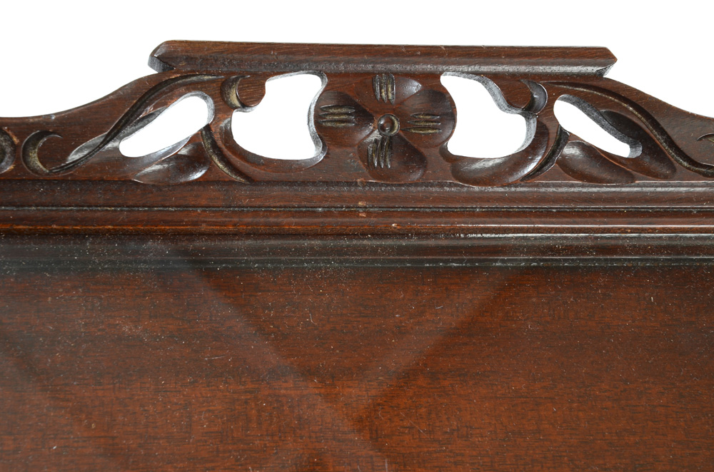 Chippendale Style Double Tray Top Coffee Table