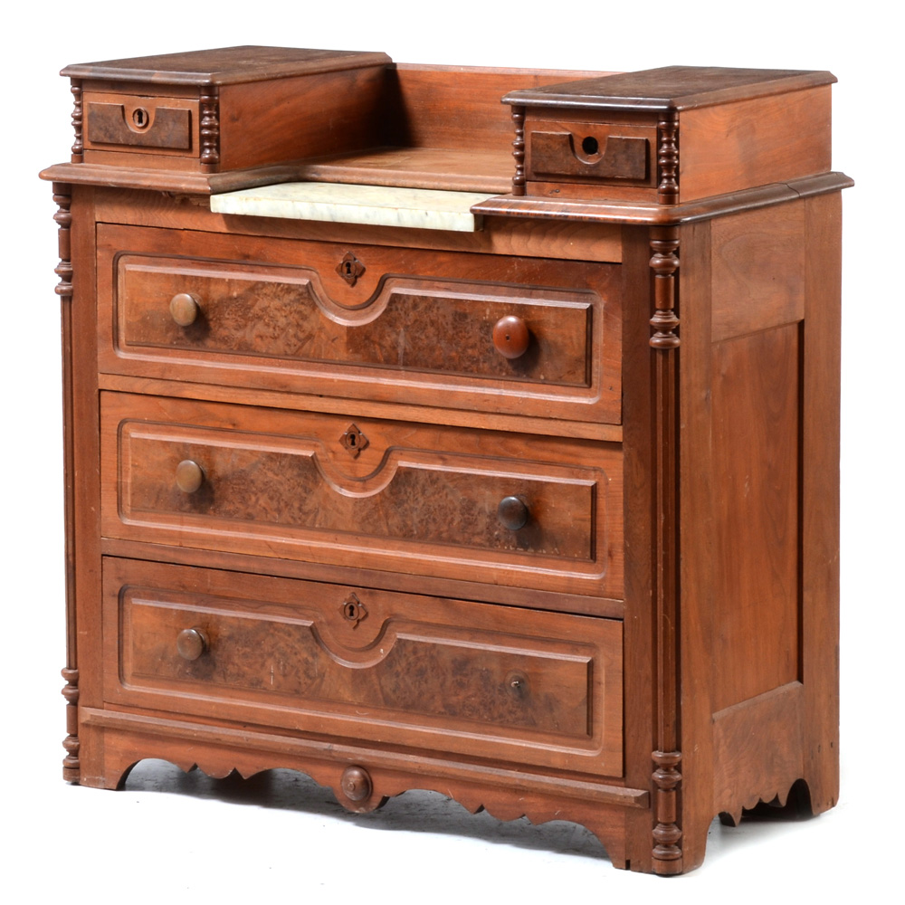 Late Victorian Eastlake Style Chest of Drawers