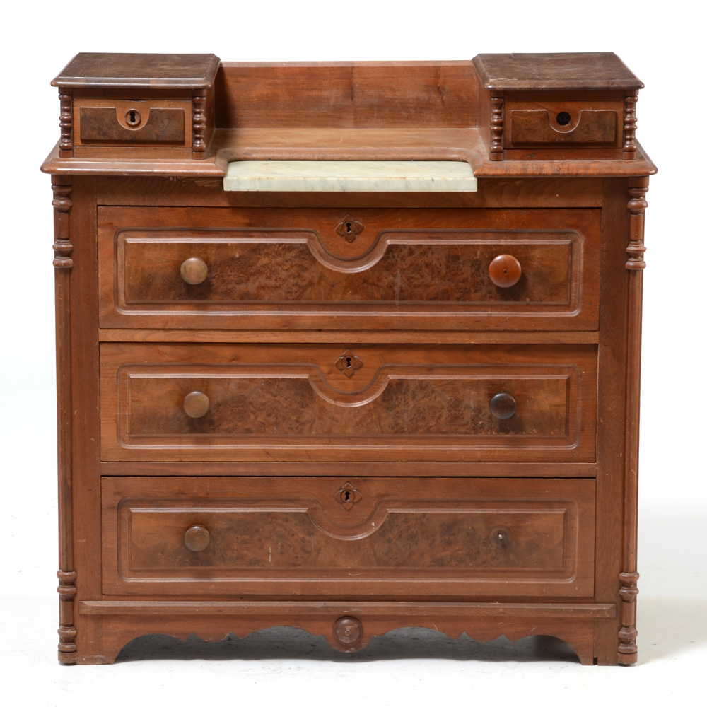 Late Victorian Eastlake Style Chest of Drawers