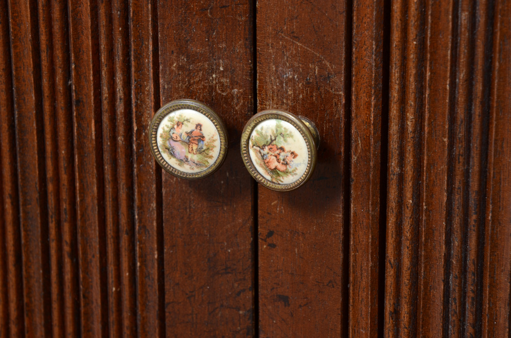 Vintage Mahogany Secretary Desk
