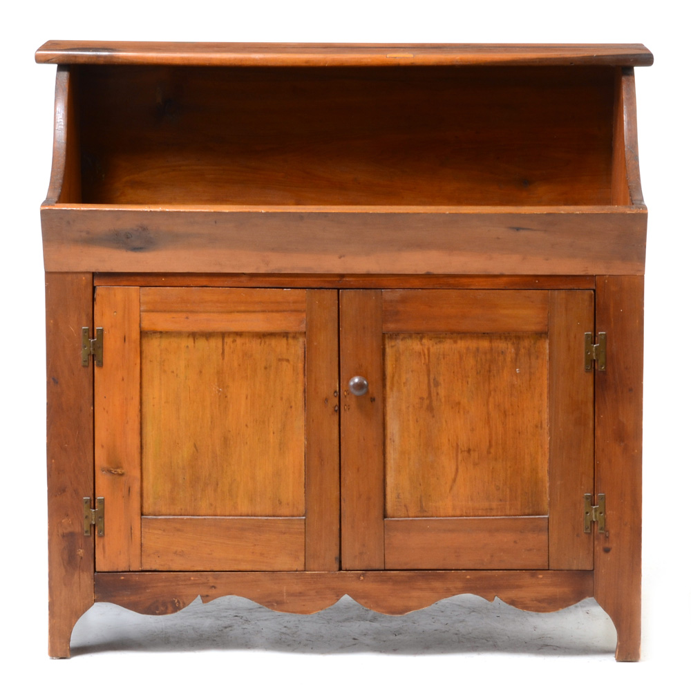 Circa 1860s Antique Dry Sink