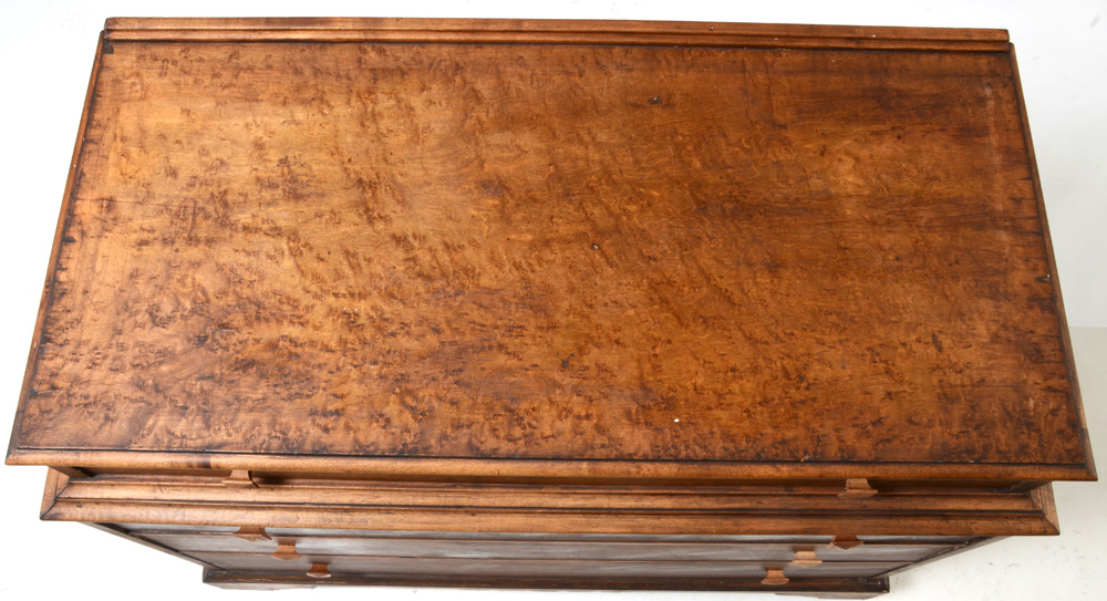 Burl Wood Chest of Drawers